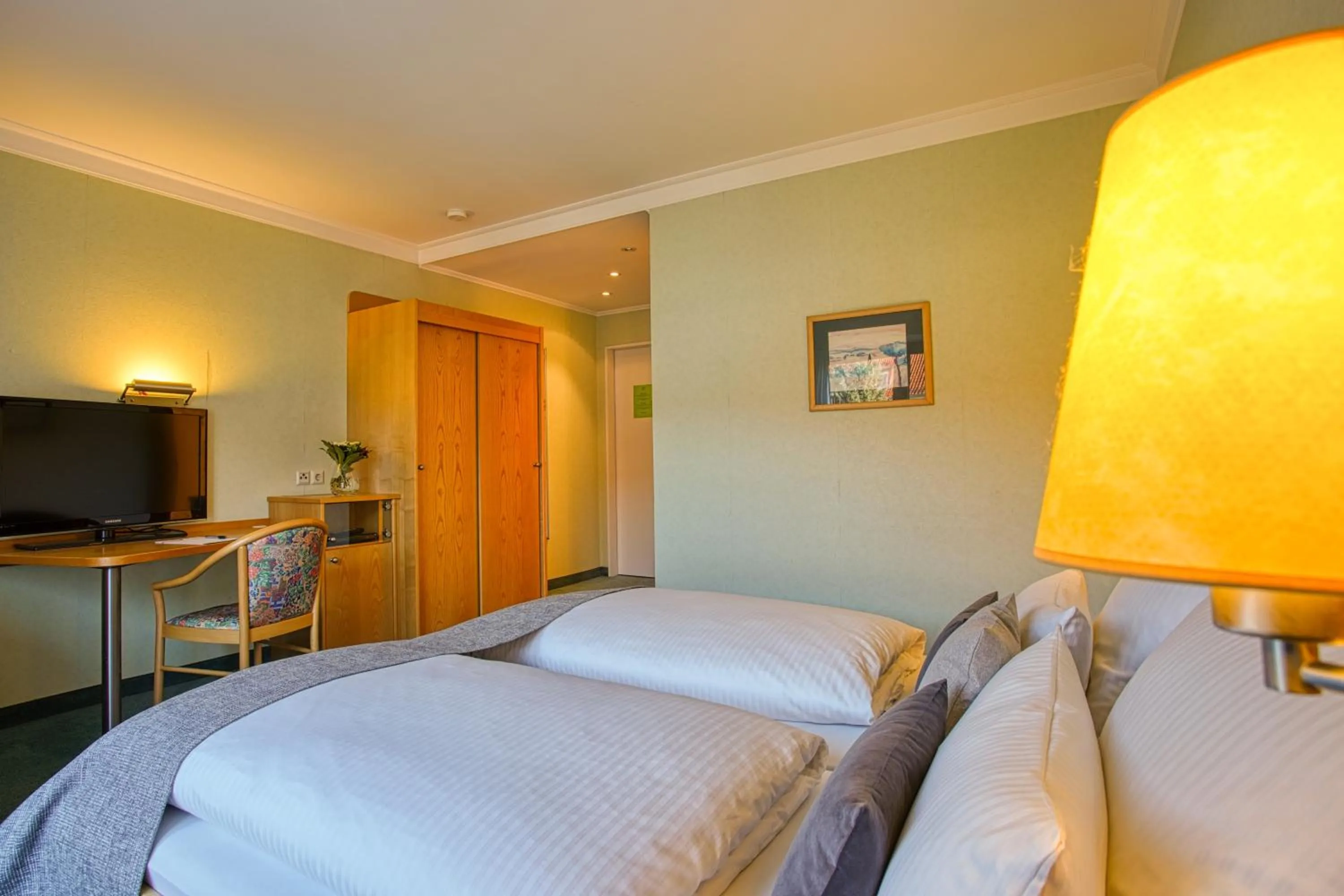 Bed in Hotel Kischers Landhaus