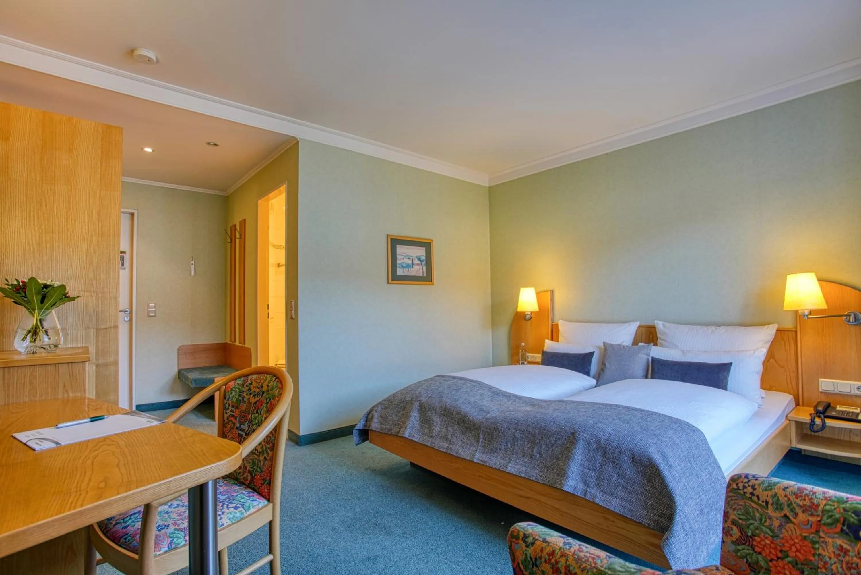 Bed in Hotel Kischers Landhaus