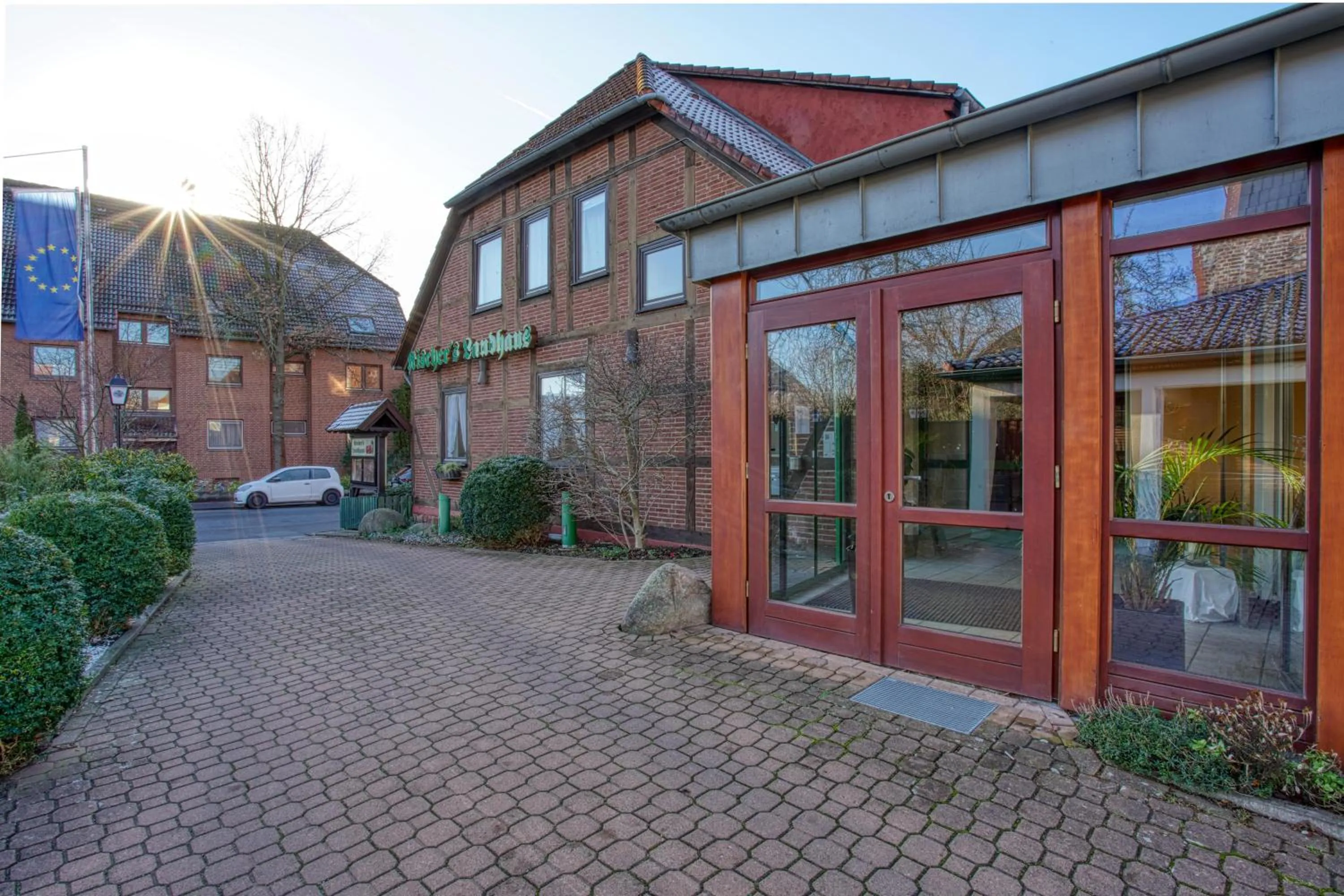 Property building in Hotel Kischers Landhaus