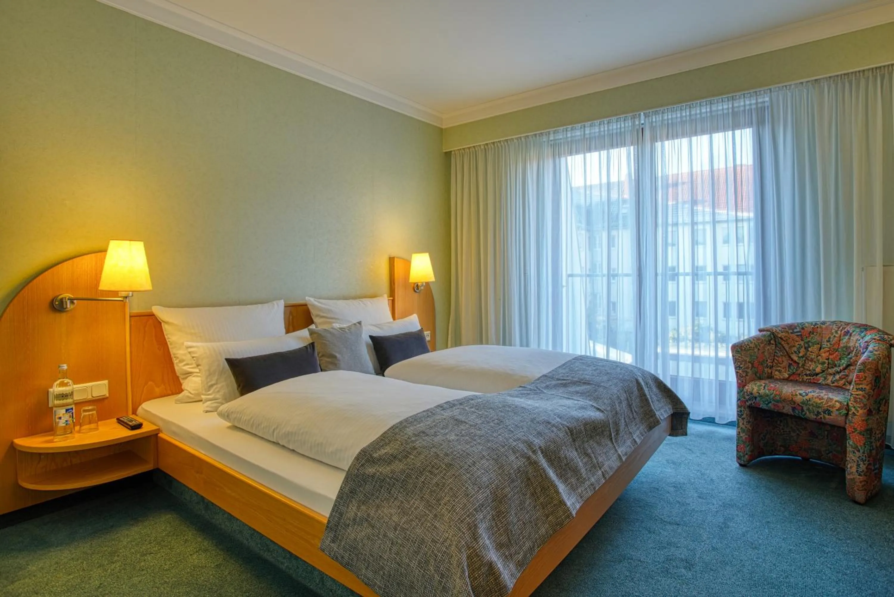 Bed in Hotel Kischers Landhaus