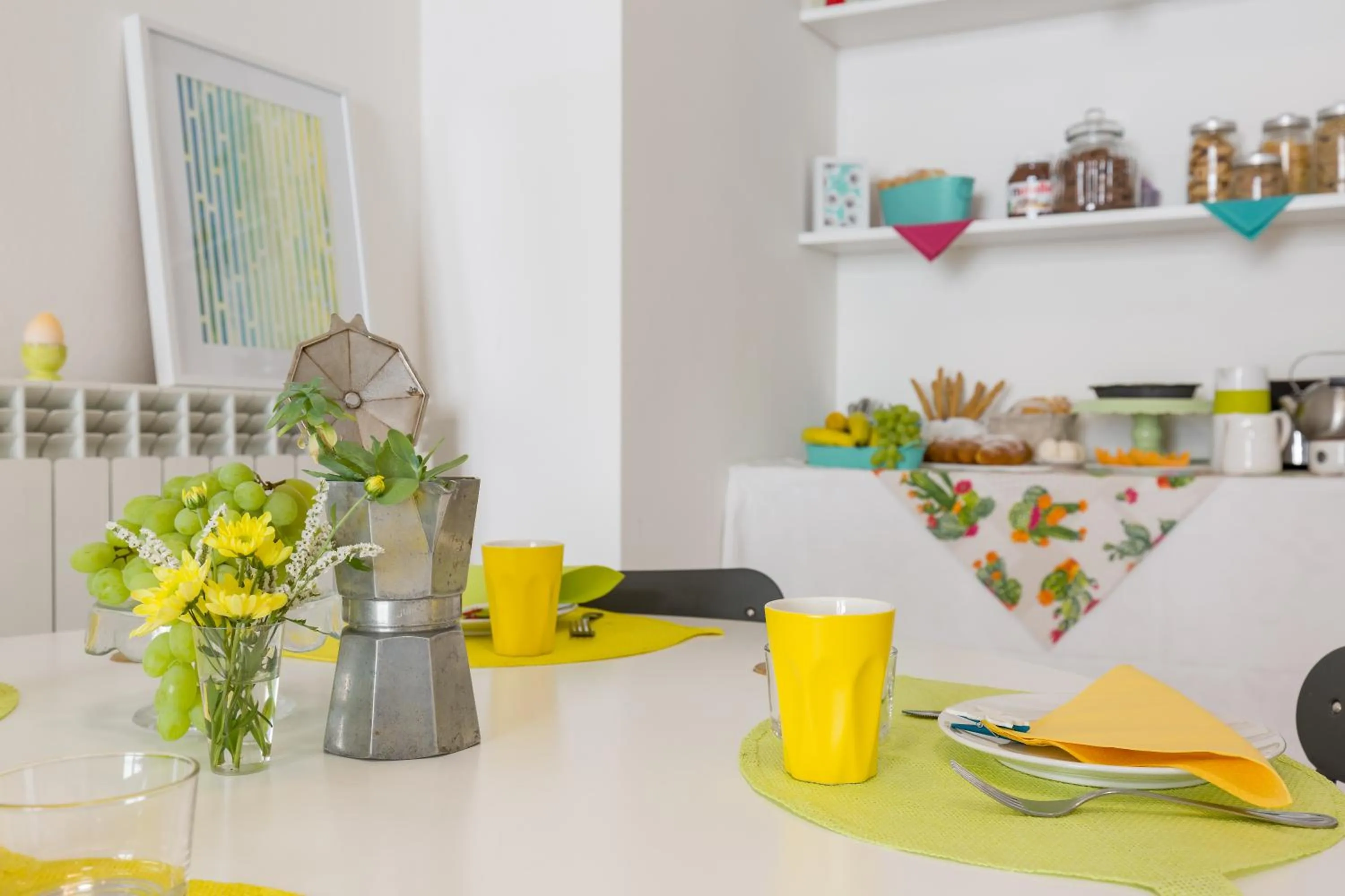 Dining area in B&B King