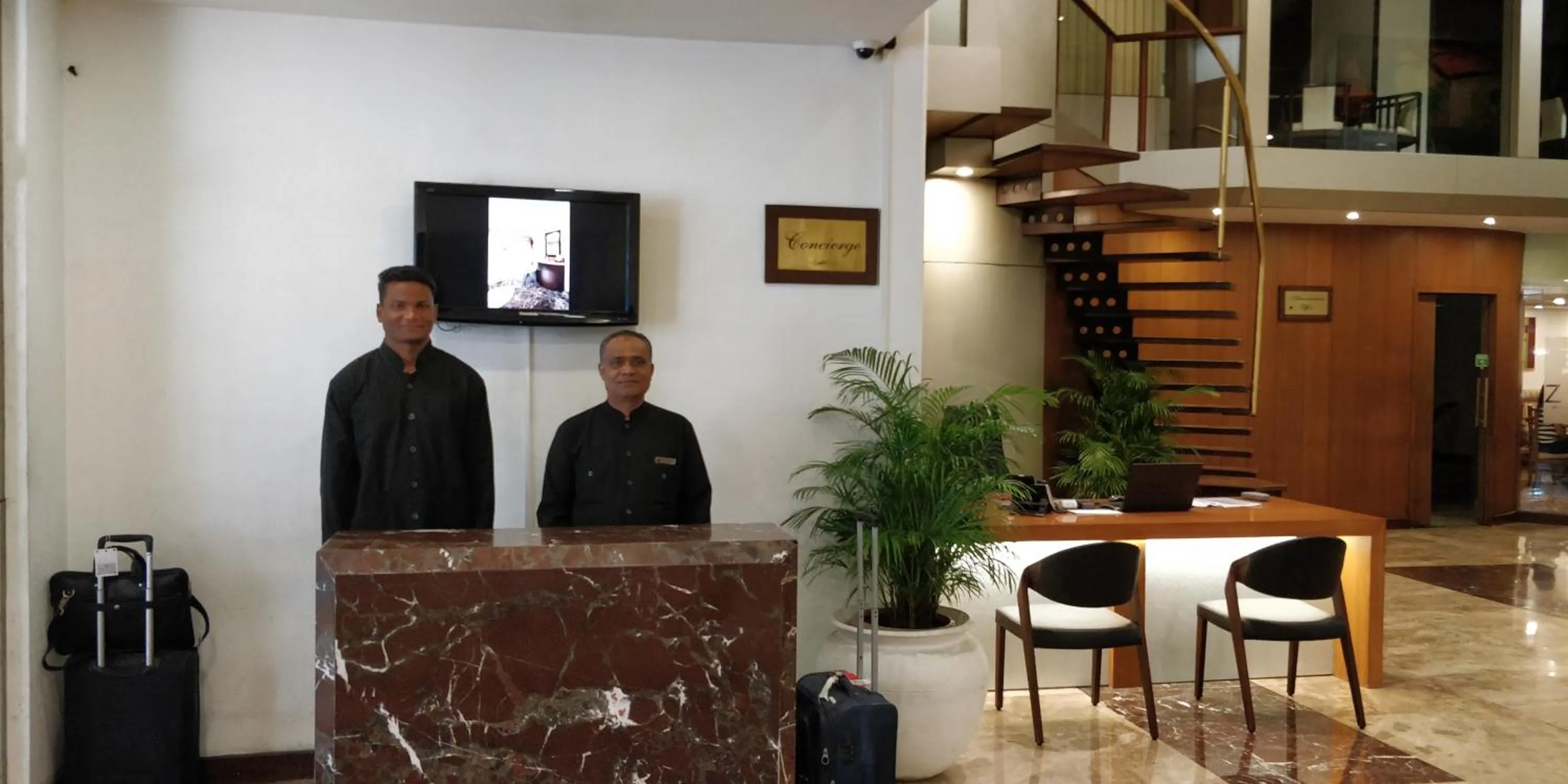 Area and facilities in Hotel Aurora Towers