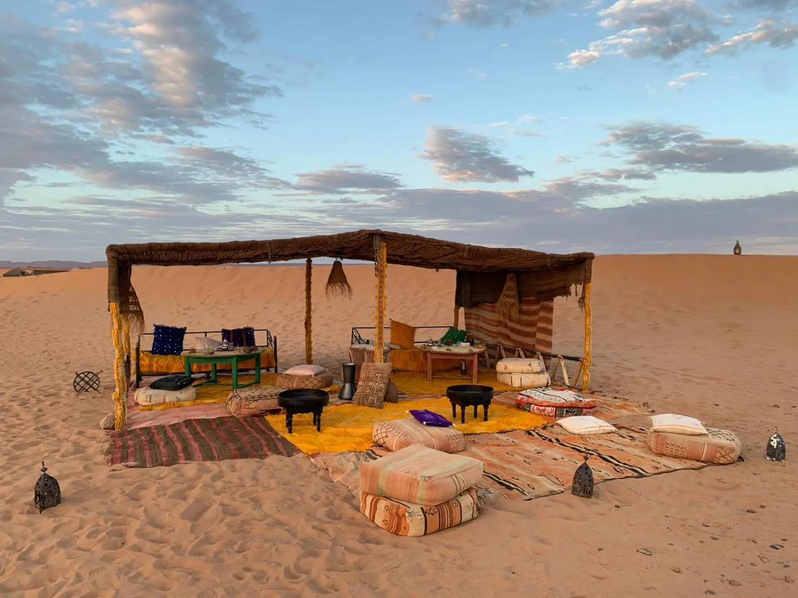Seating area in Authentique berber Camp & Activities