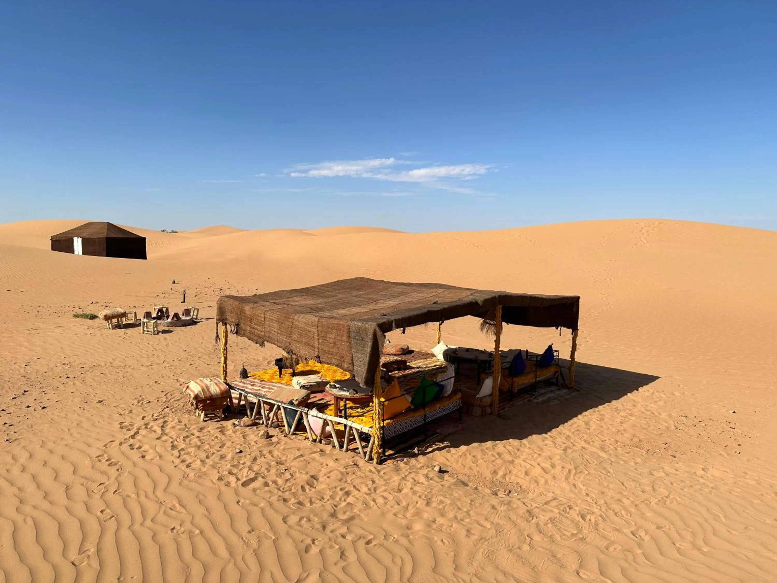 Seating area in Authentique berber Camp & Activities