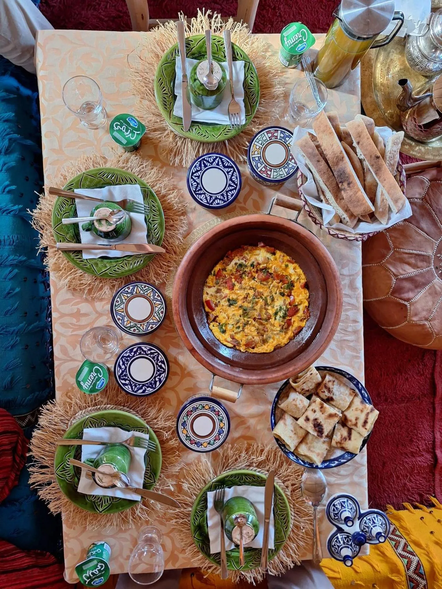 Breakfast in Authentique berber Camp & Activities
