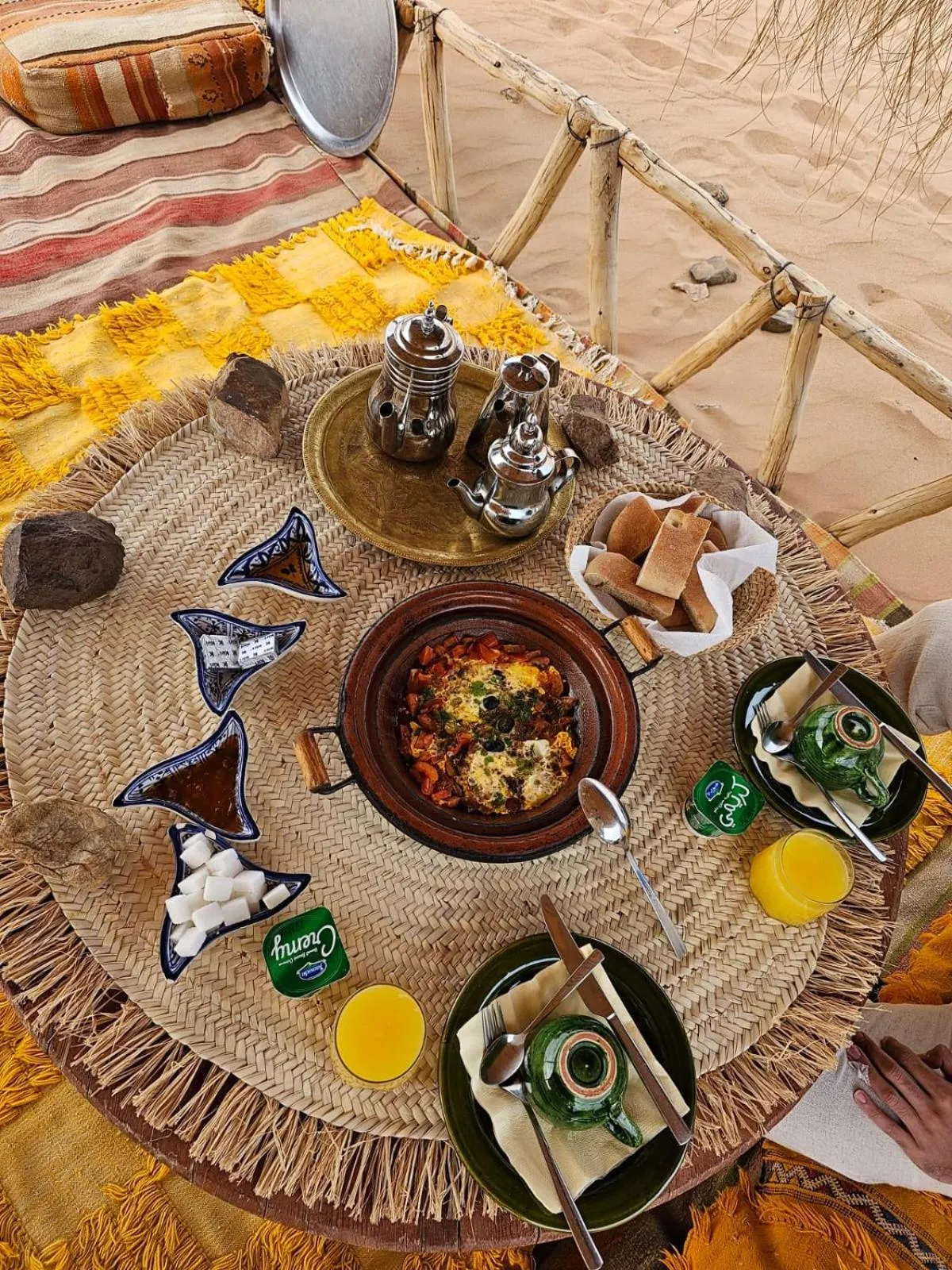 Breakfast in Authentique berber Camp & Activities