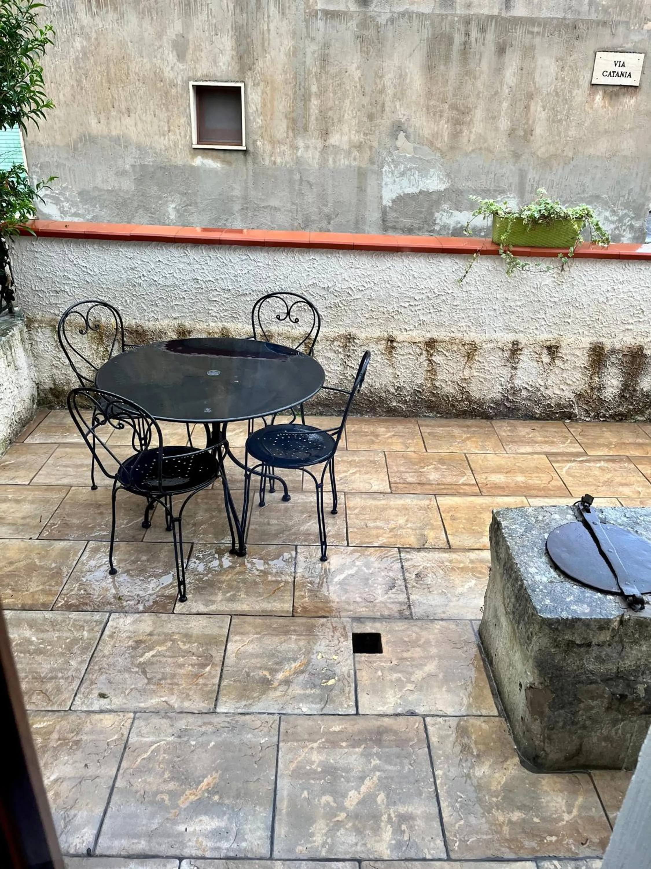 Patio in La Pergola B&B