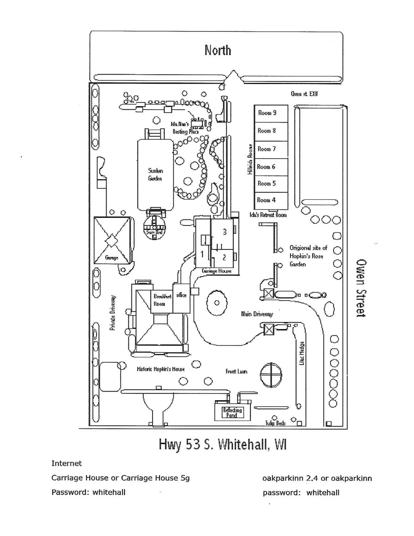 Property building in Oak Park Inn