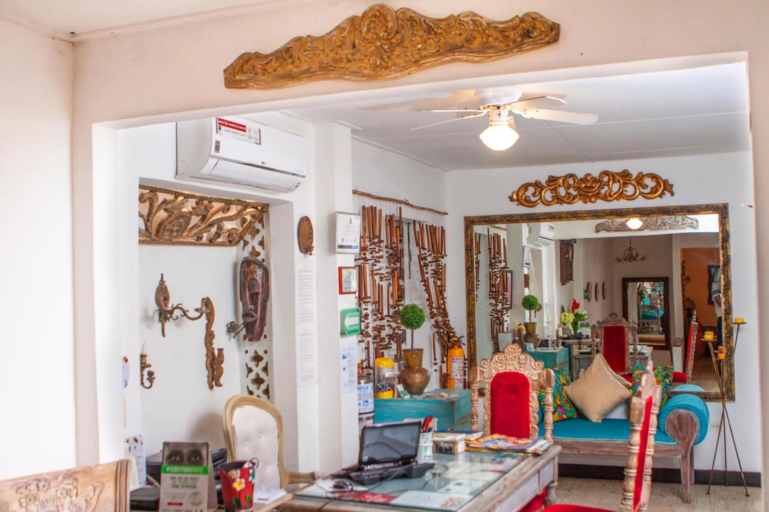 Lobby or reception in Balcones de Venecia