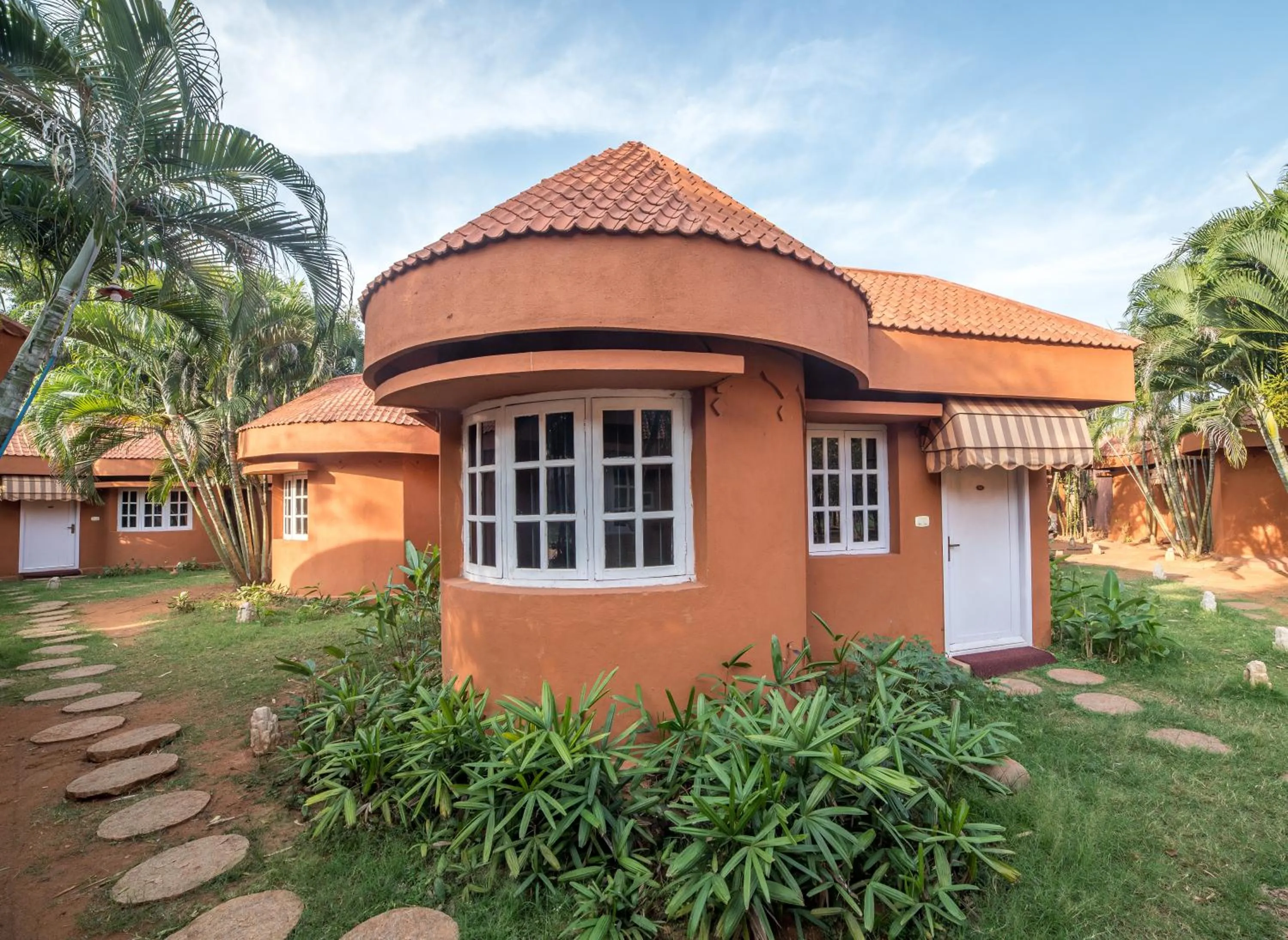 Property building in Vijayshree Resort, Hampi