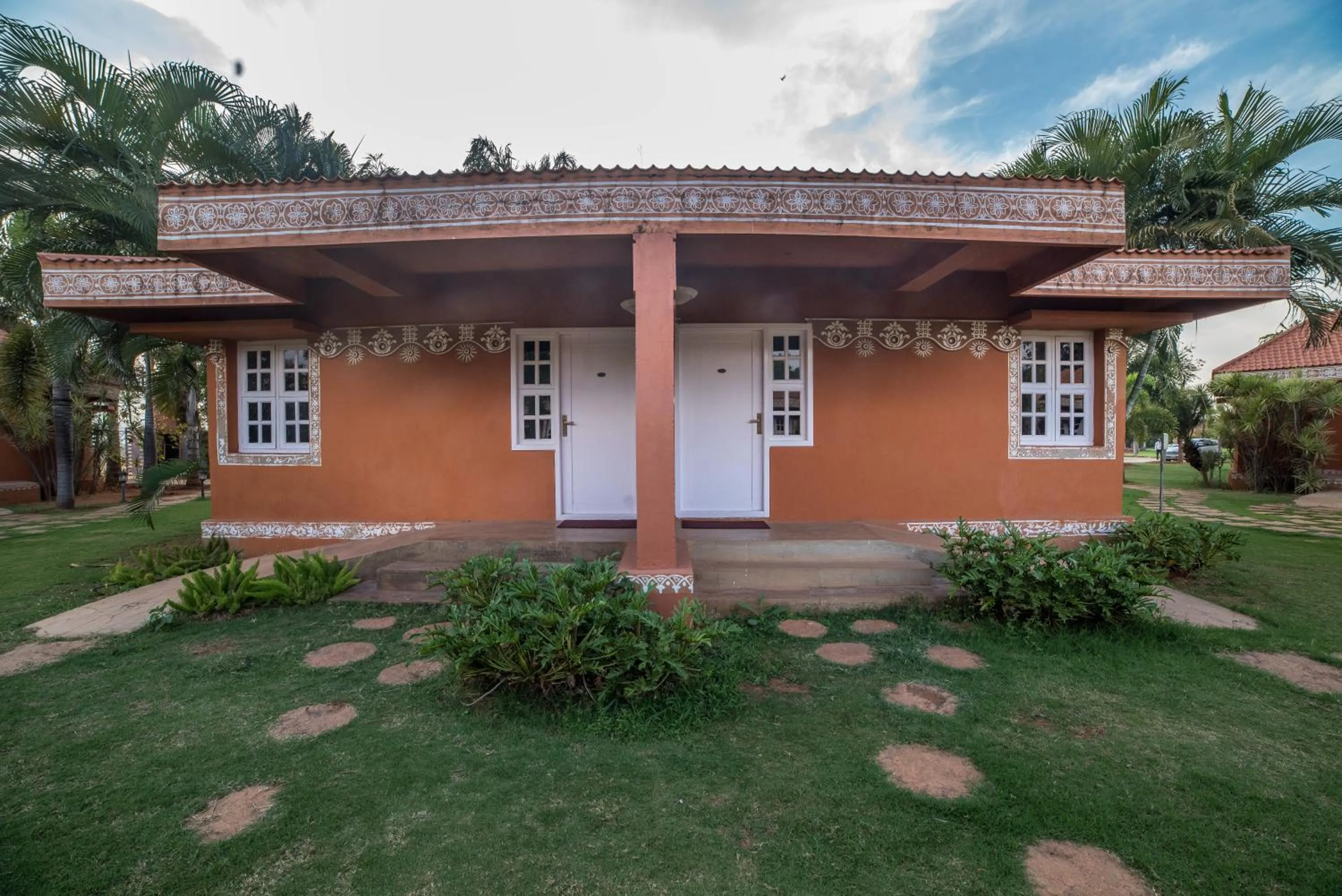 Property building in Vijayshree Resort, Hampi