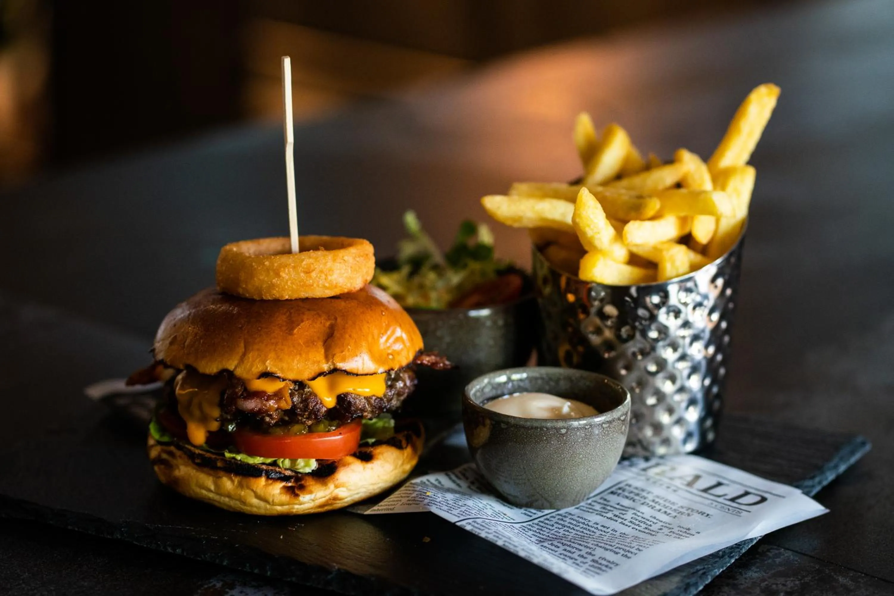 Food and drinks in Hotel 46