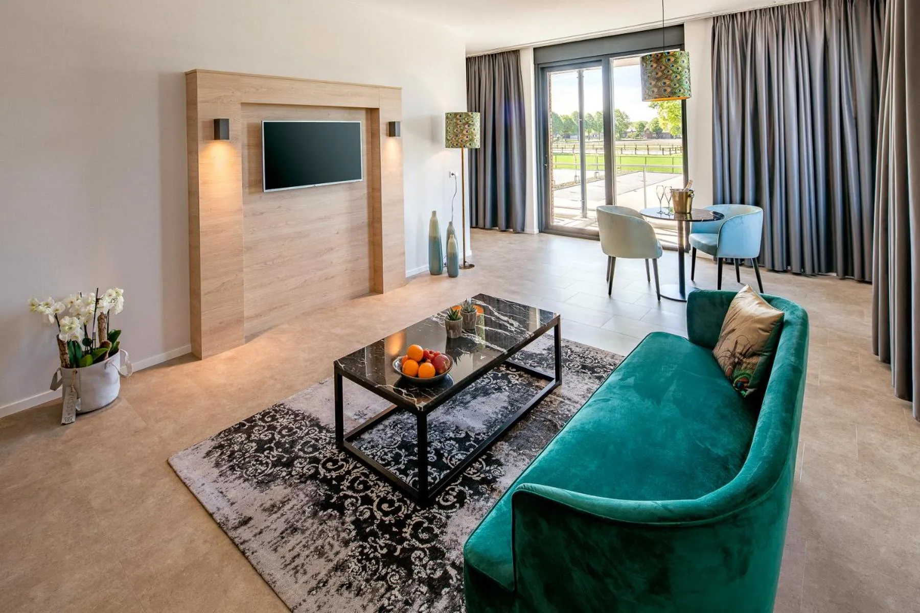 Seating area in Hotel 46