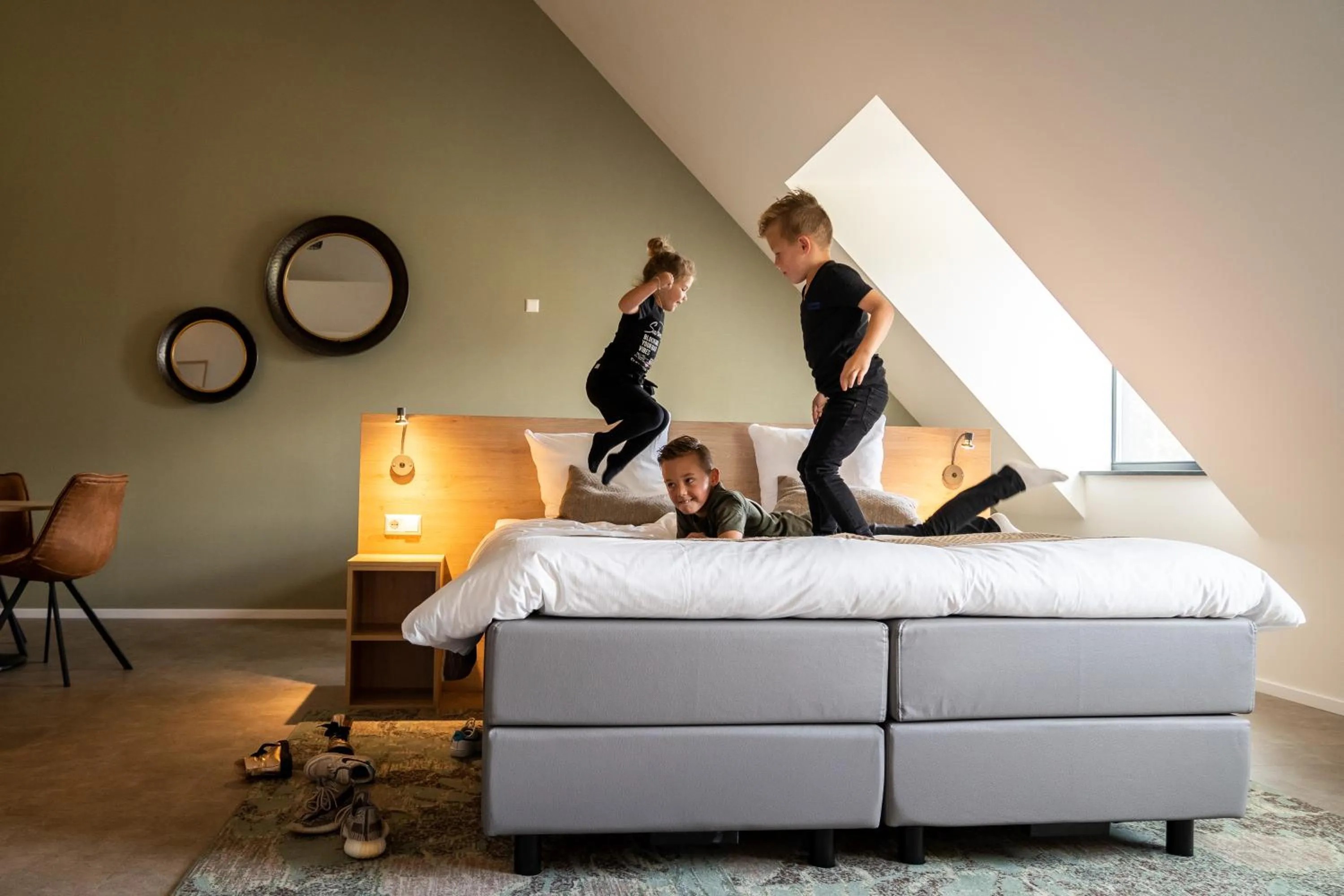 Bedroom, Bed in Hotel 46