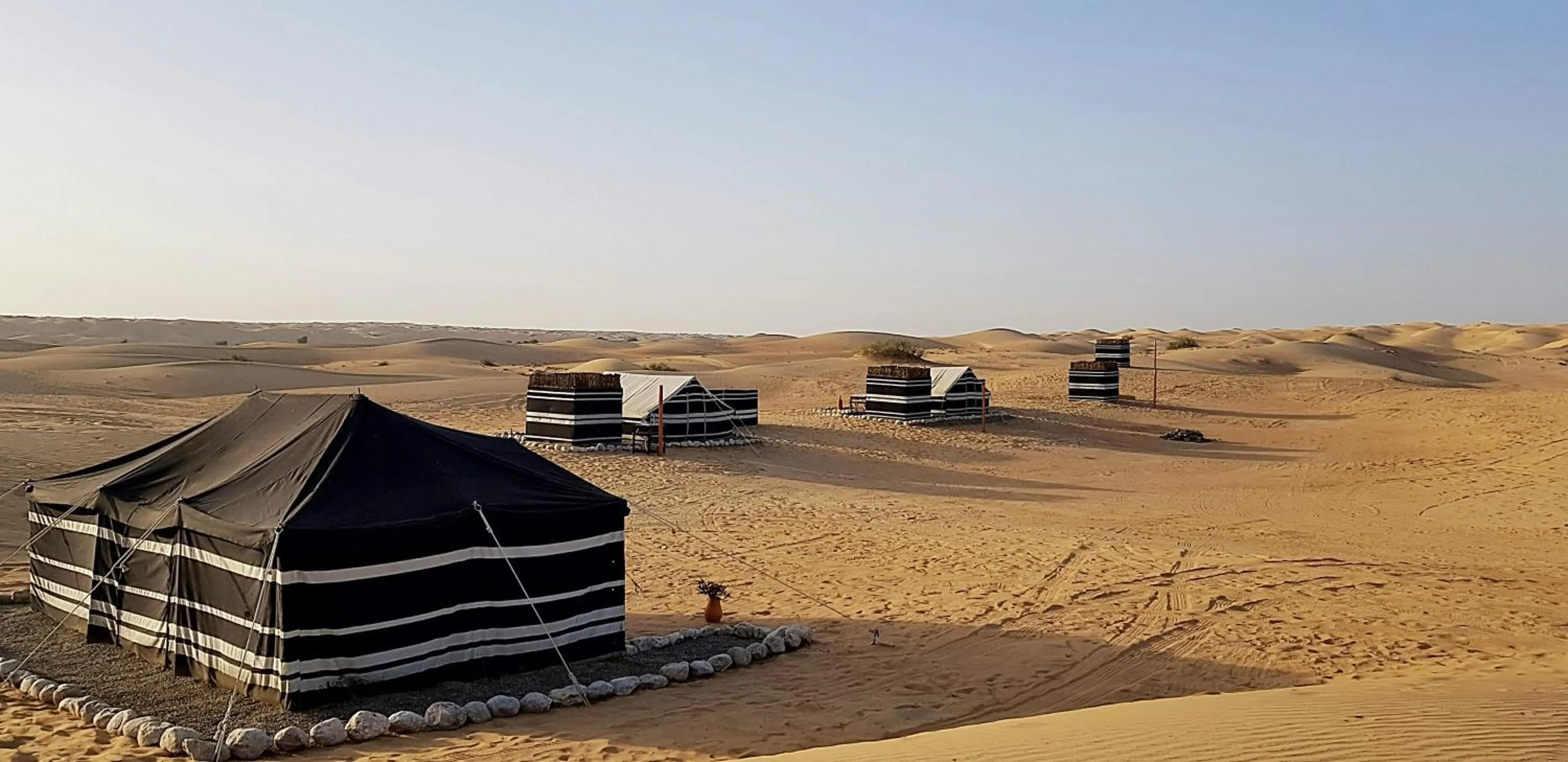 Natural landscape in Queen Desert camp