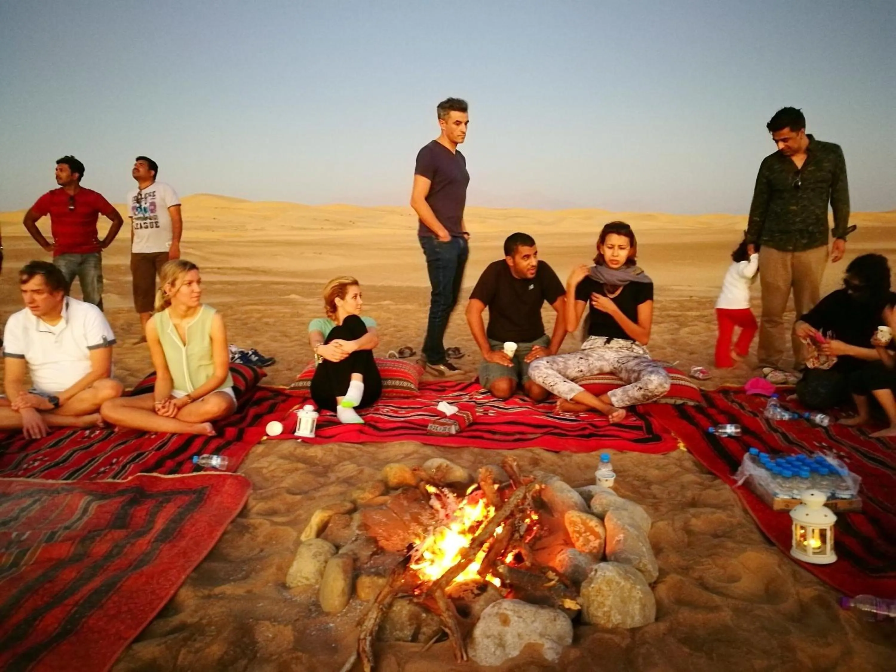 BBQ facilities in Queen Desert camp