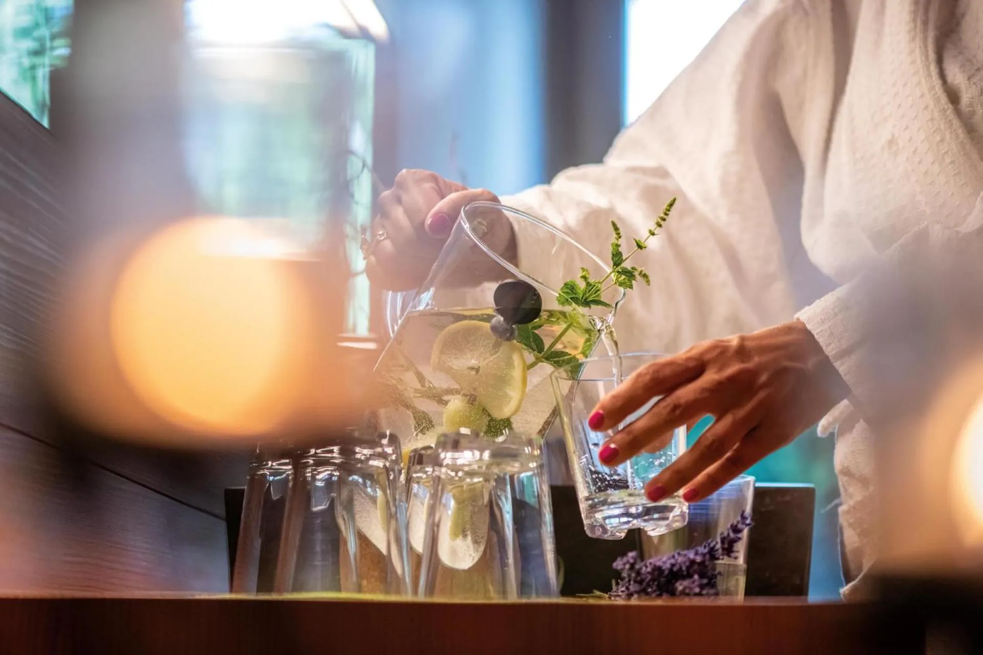 Sauna in Hotel juenmi