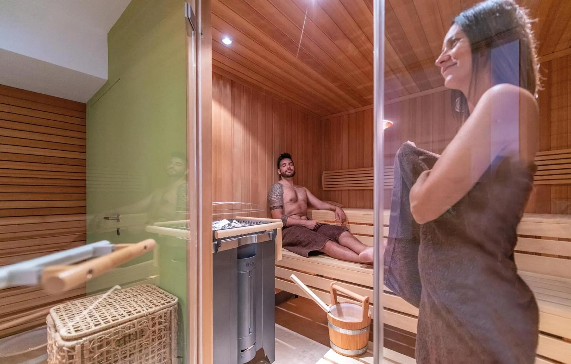 Sauna in Hotel juenmi