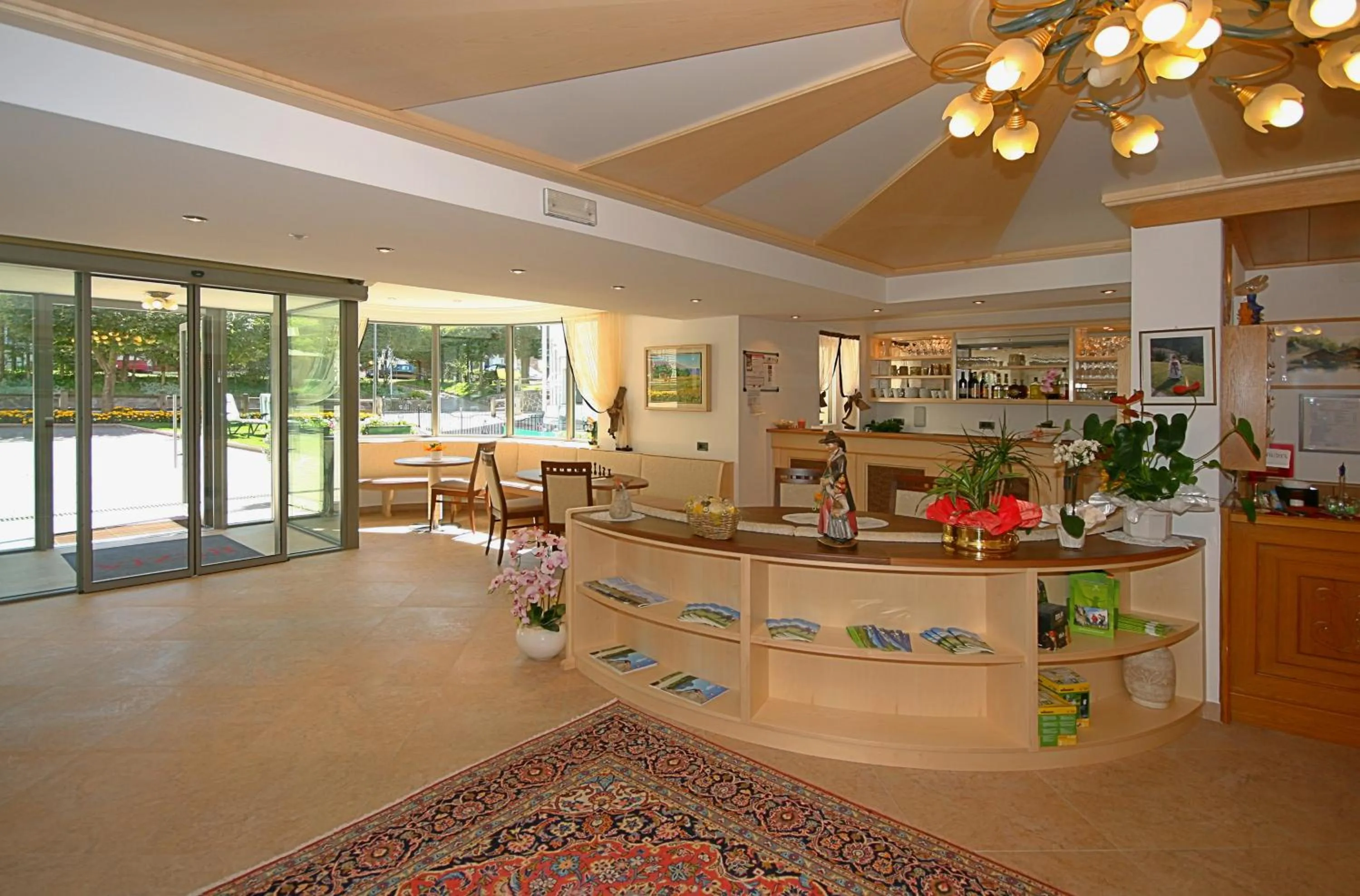 Lounge or bar in Garni Hotel Rezia