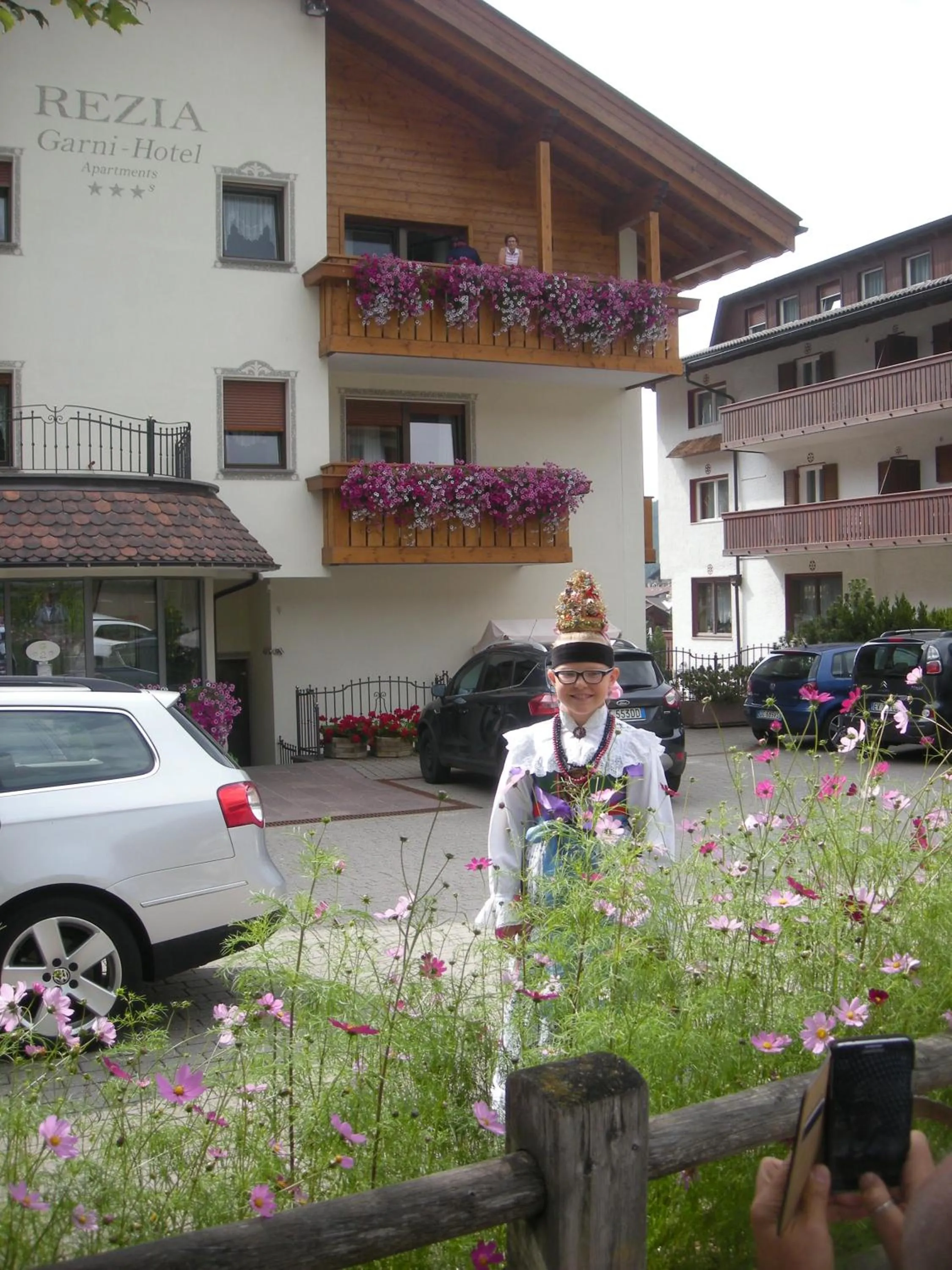 Property building in Garni Hotel Rezia