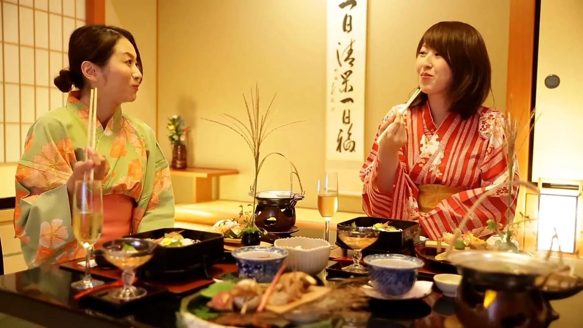 Dinner in Kaike Yugetsu