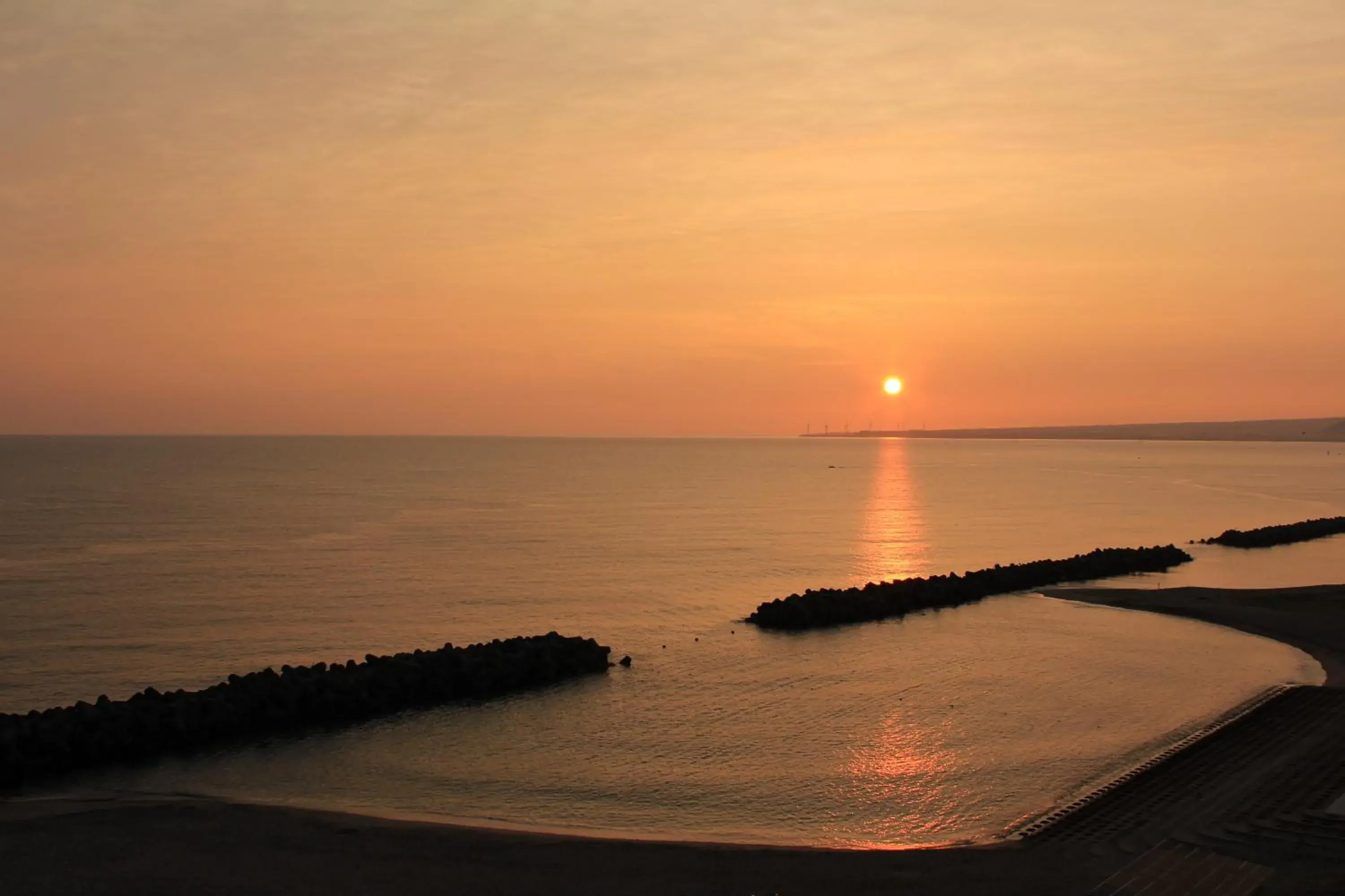 Sea view in Kaike Yugetsu Sea view in Kaike Yugetsu