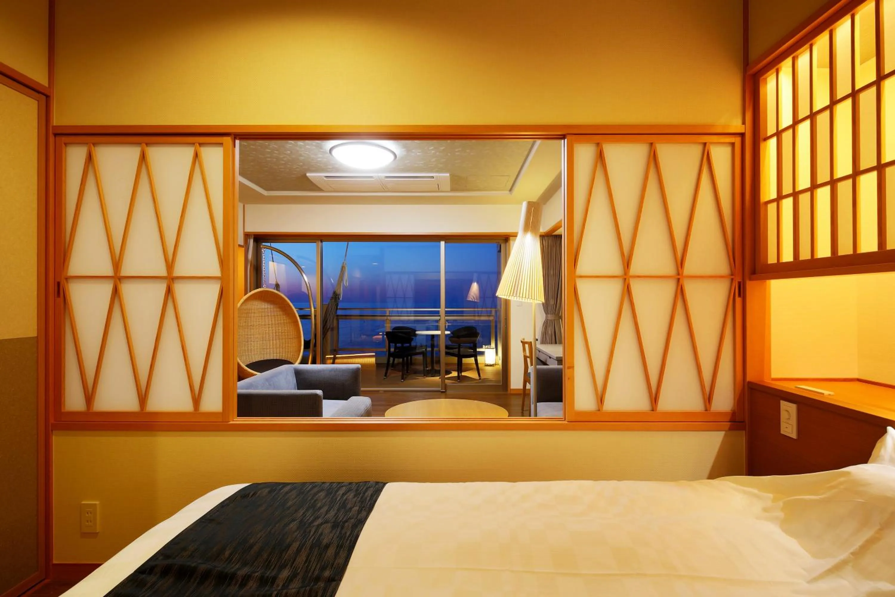 Living room in Kaike Yugetsu