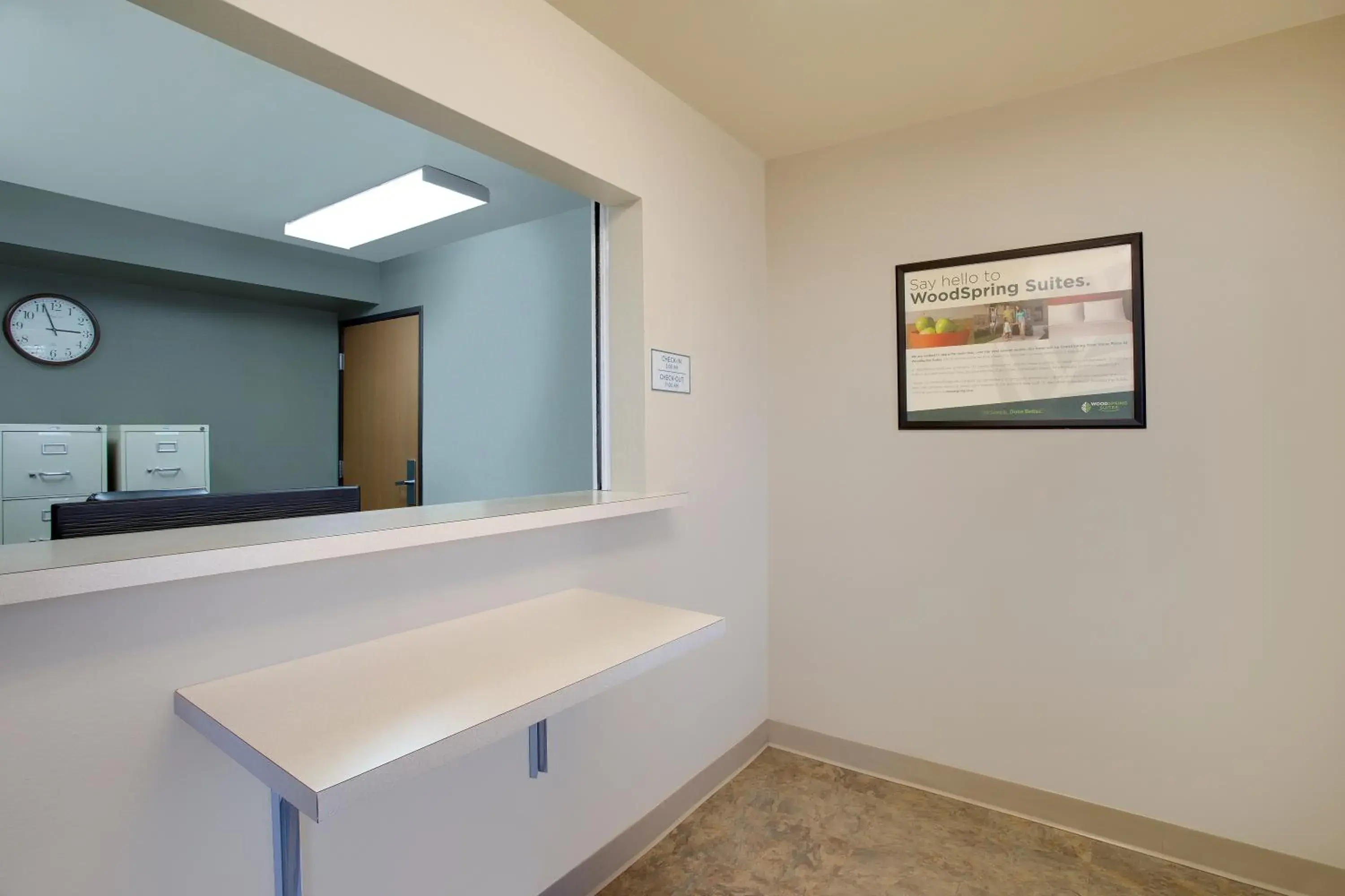 Lobby or reception in WoodSpring Suites Baton Rouge Airline Highway Lobby or reception in WoodSpring Suites Baton Rouge Airline Highway