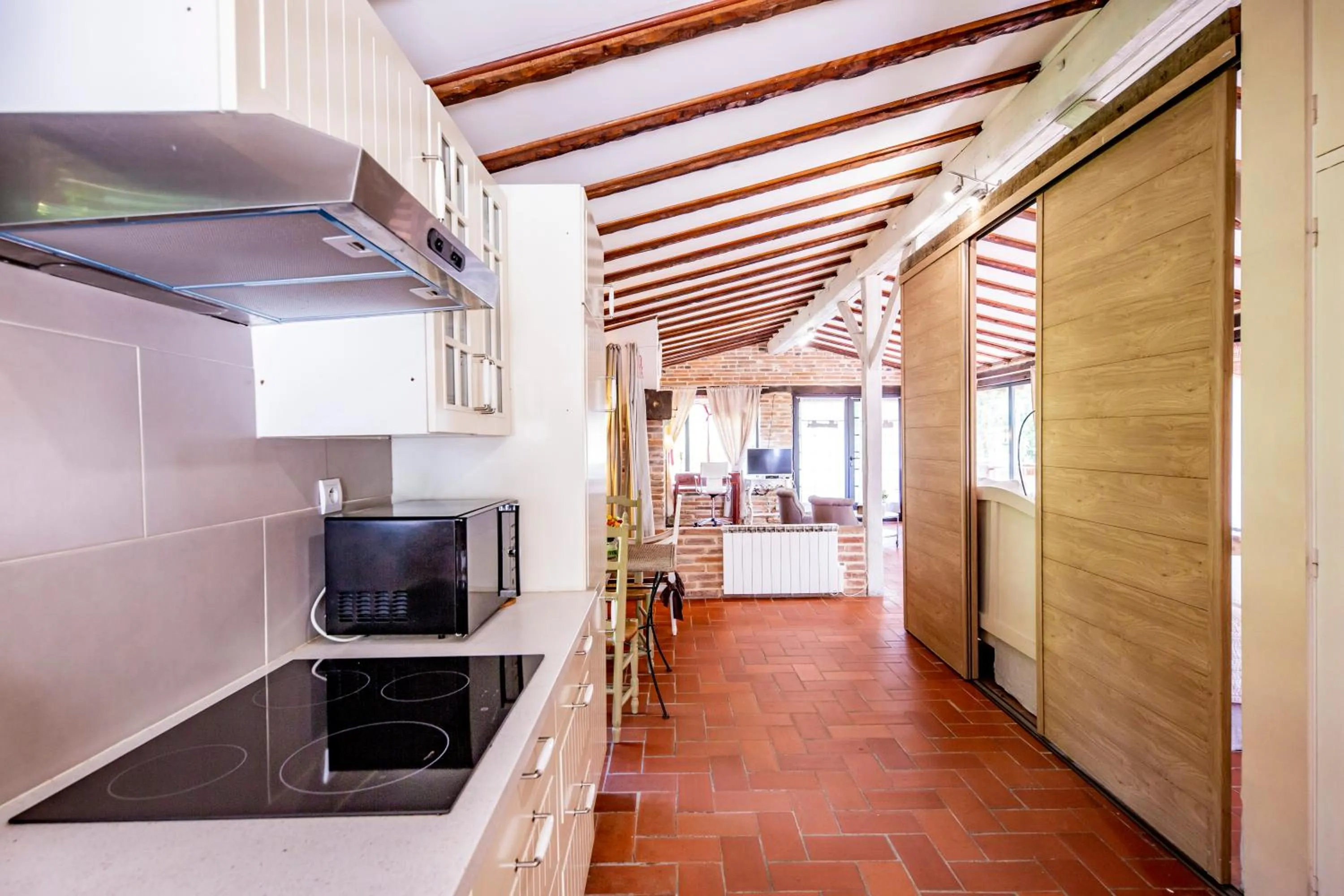 Kitchen or kitchenette in Le Moulin de Rudelle