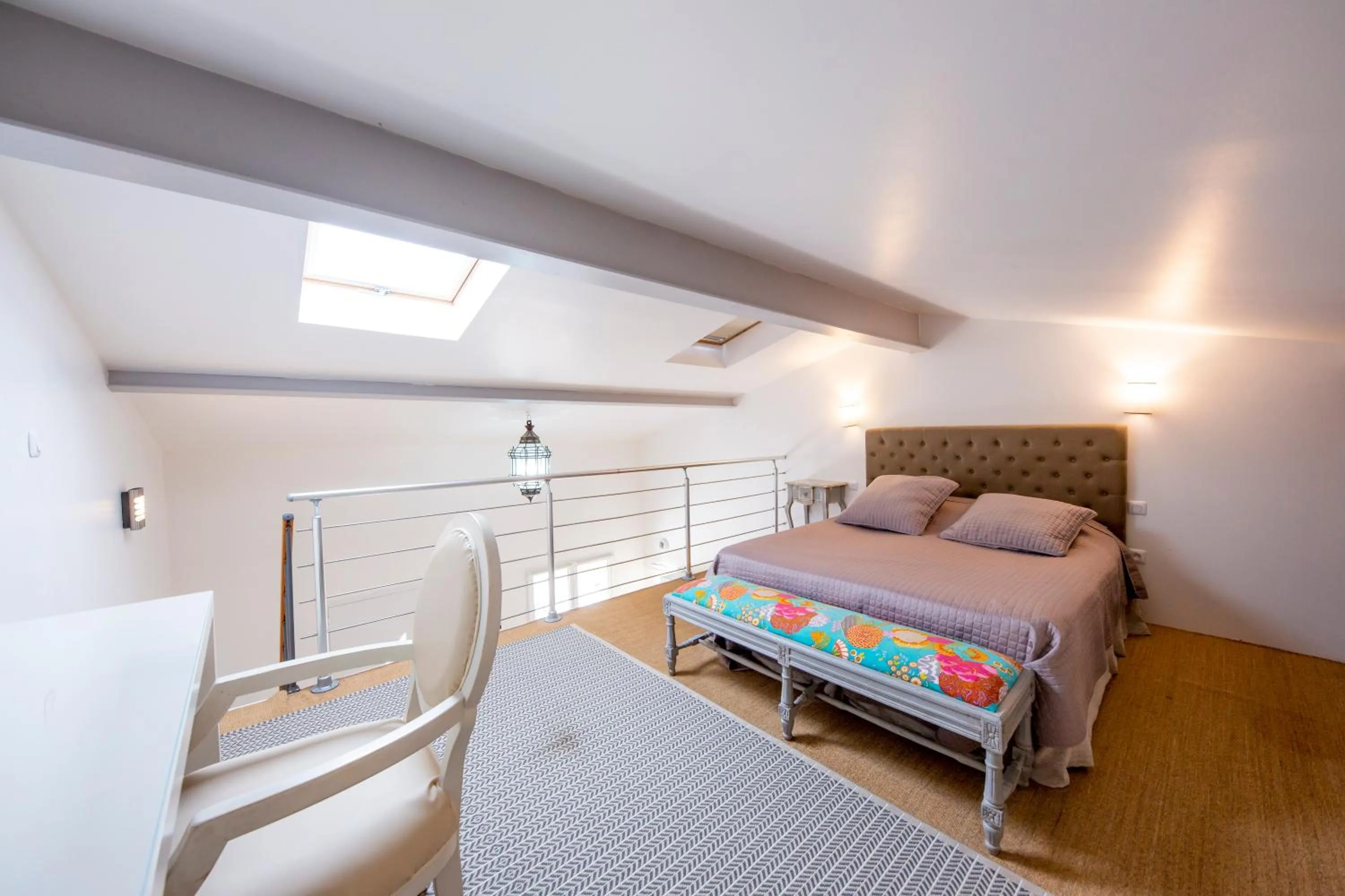 Bed in Le Moulin de Rudelle