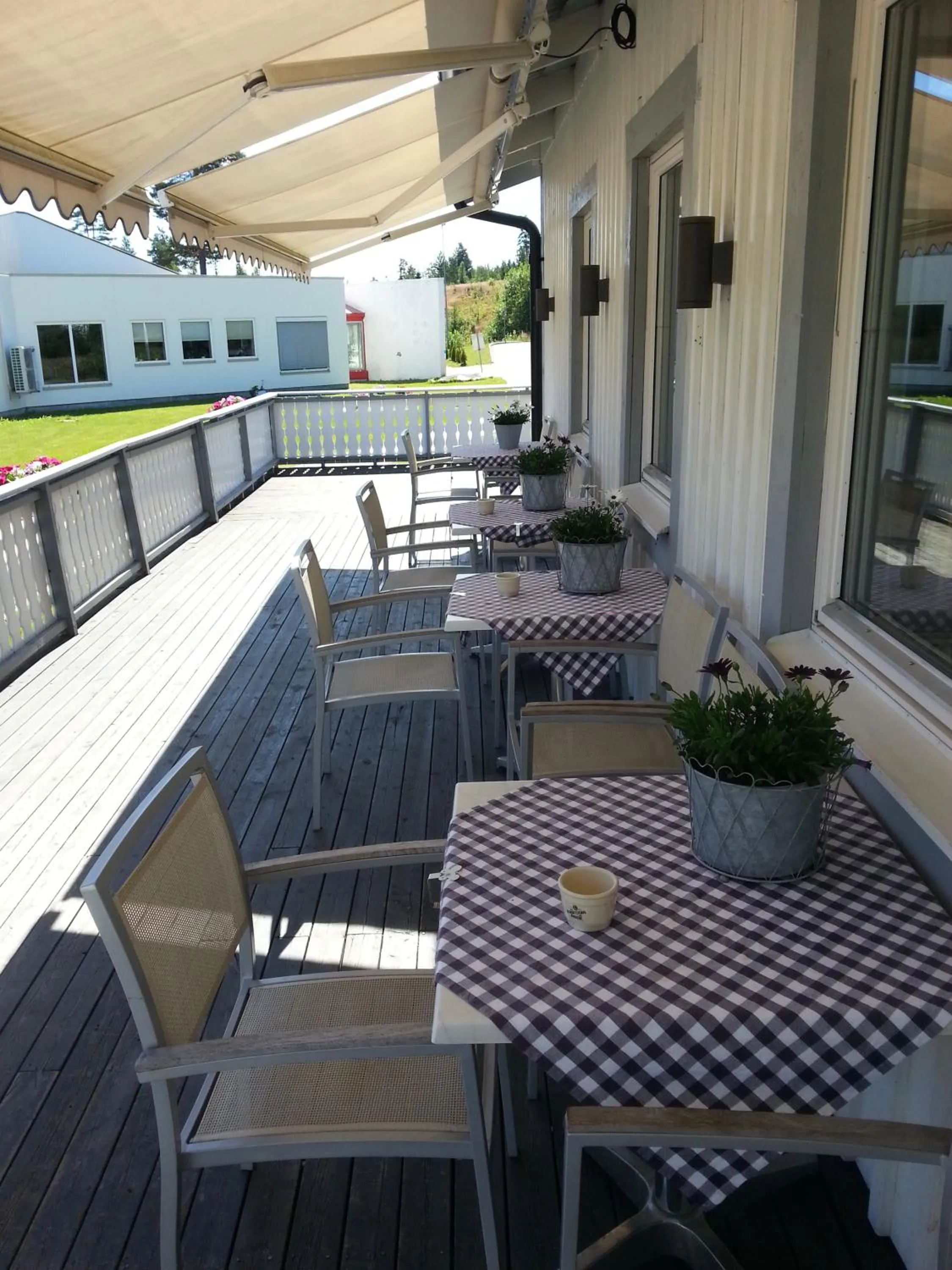 Patio in Badeland Gjestegård