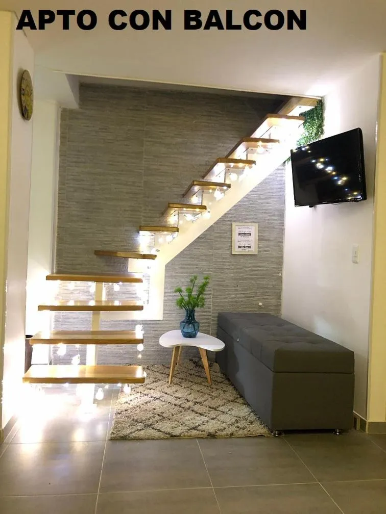 Living room in Apartamentos View, calle del Malecón frente al lago