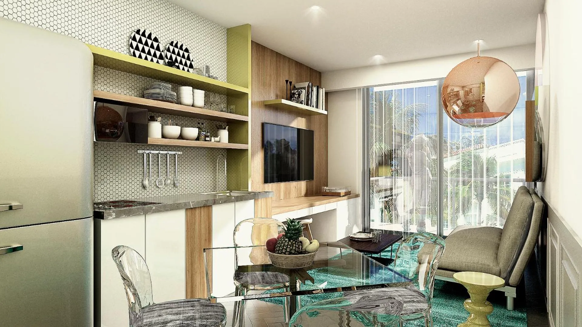 Photo of the whole room in Singular Joy Downtown Residences