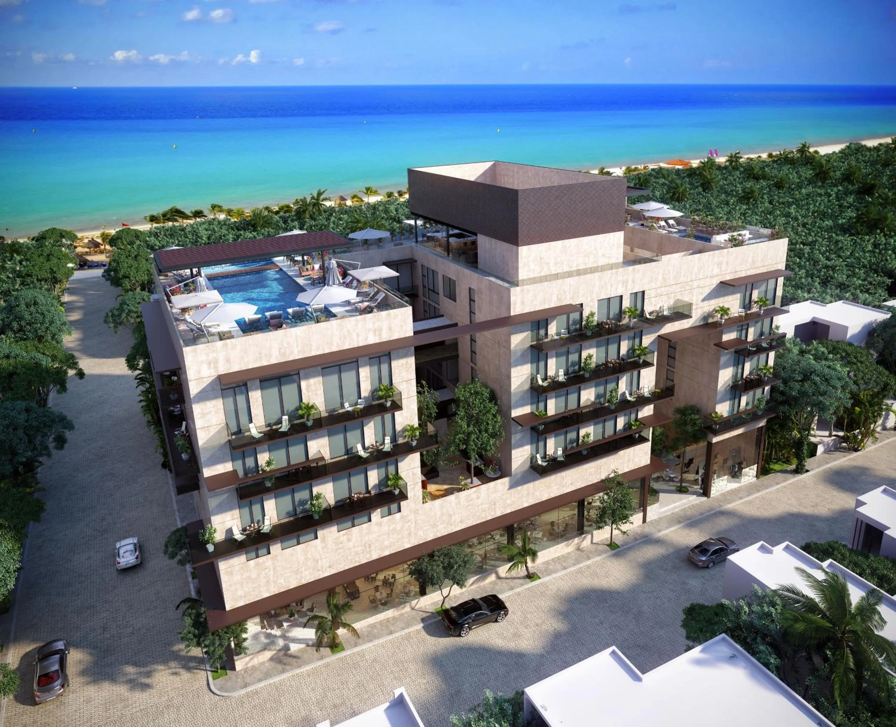 Bird's eye view in Singular Joy Downtown Residences