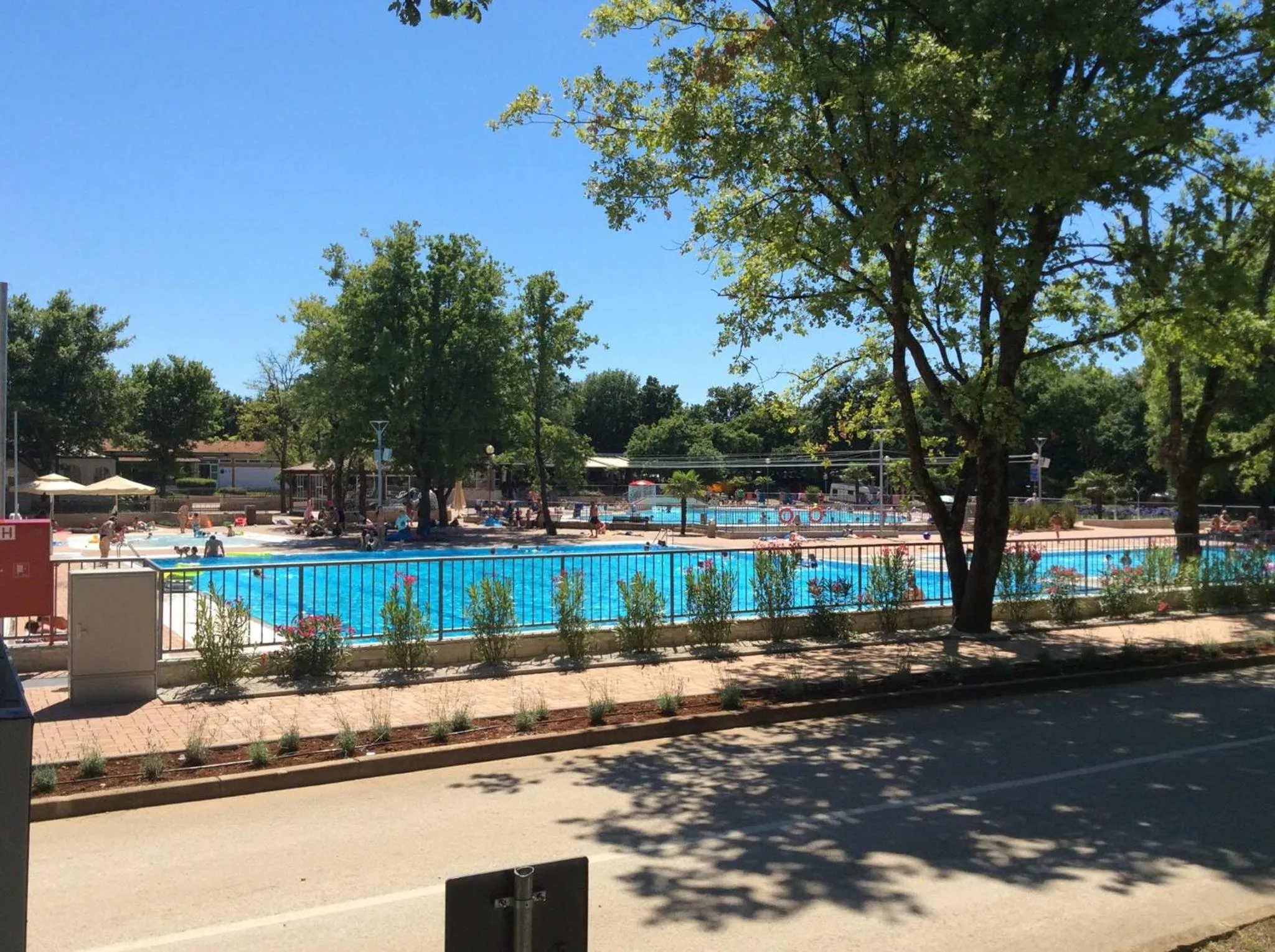 Swimming pool in Mobile Homes Banko in Bijela Uvala and Zelena laguna