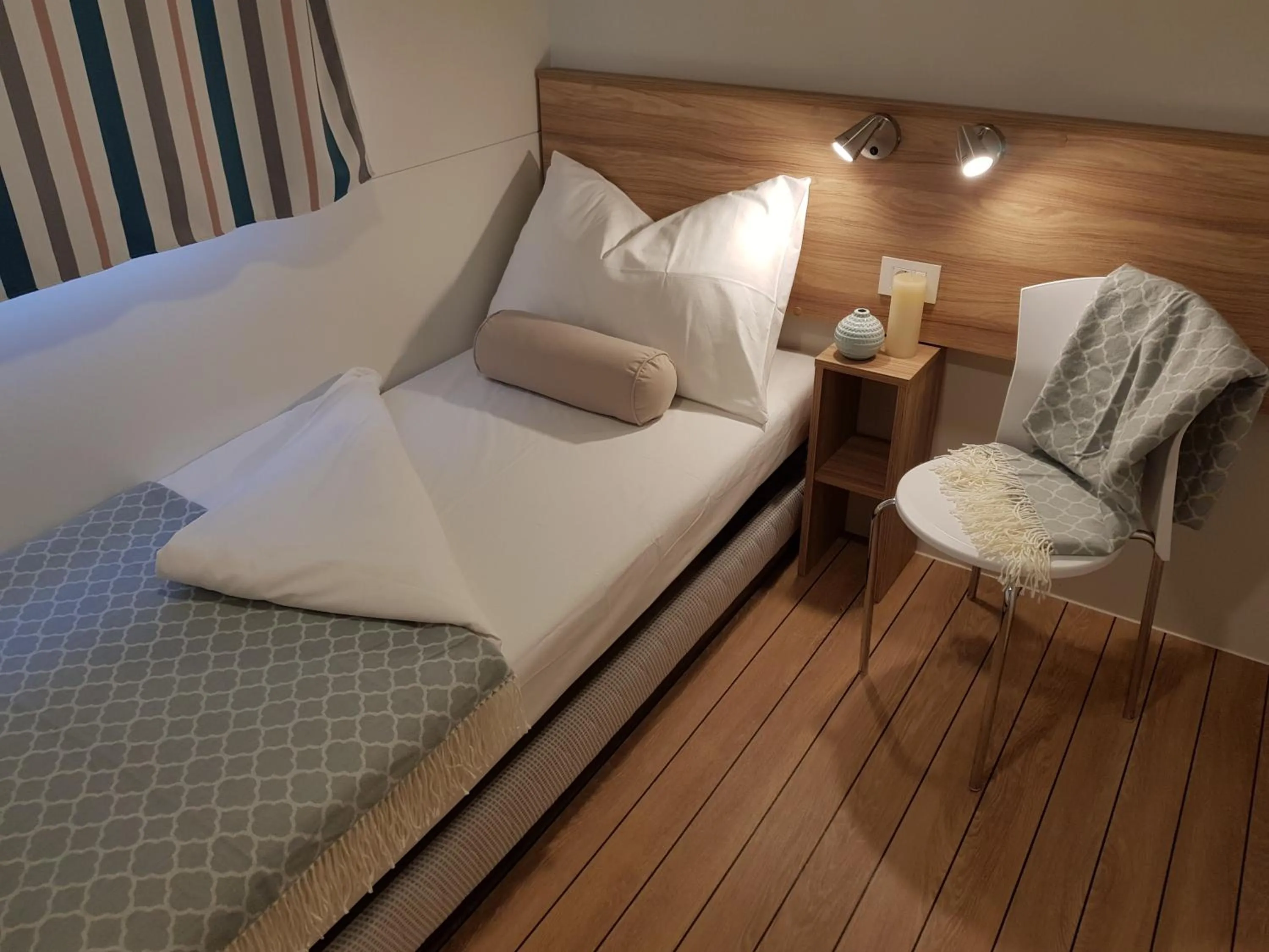 Bedroom, Bed in Mobile Homes Banko in Bijela Uvala and Zelena laguna