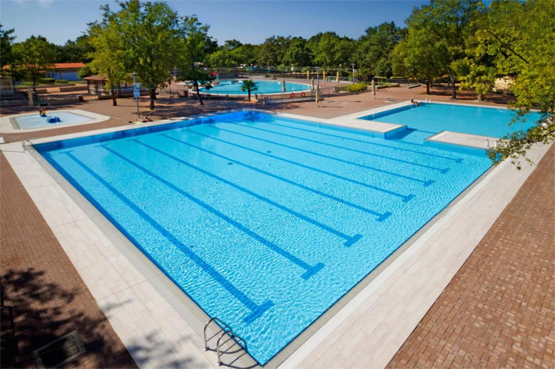 Swimming pool in Mobile Homes Banko in Bijela Uvala and Zelena laguna