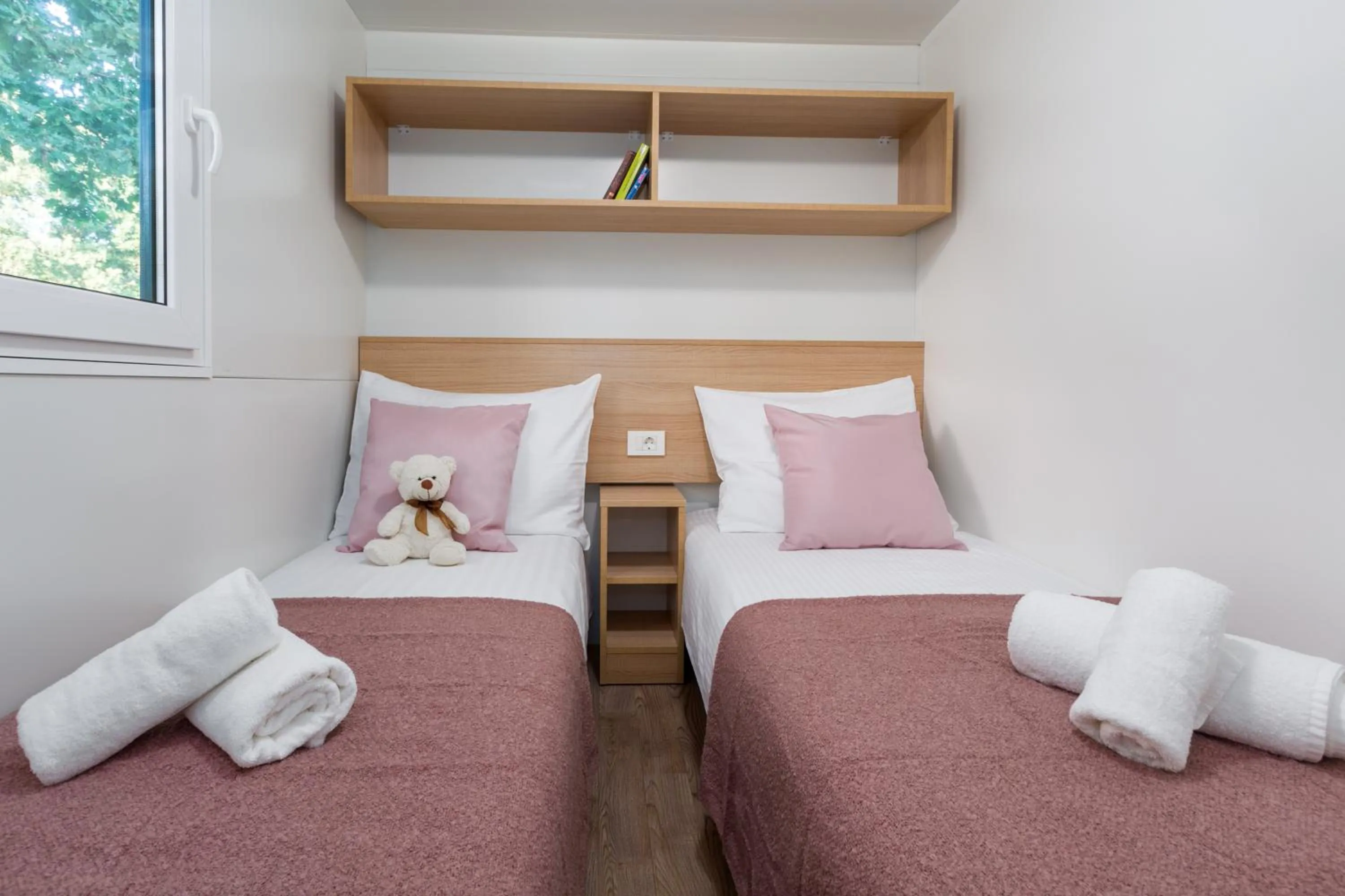 Bedroom, Bed in Mobile Homes Banko in Bijela Uvala and Zelena laguna