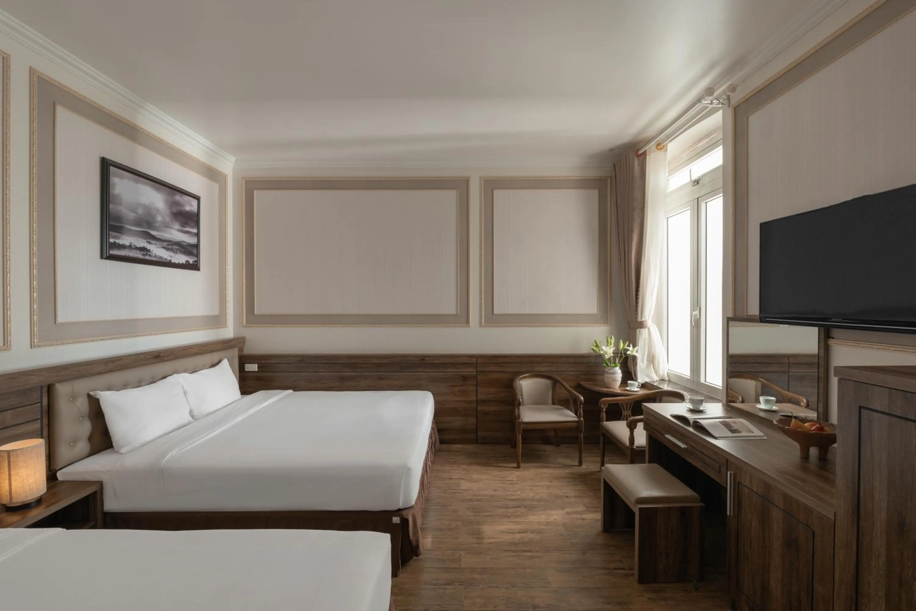 Bed in New Life Hotel - Da Lat