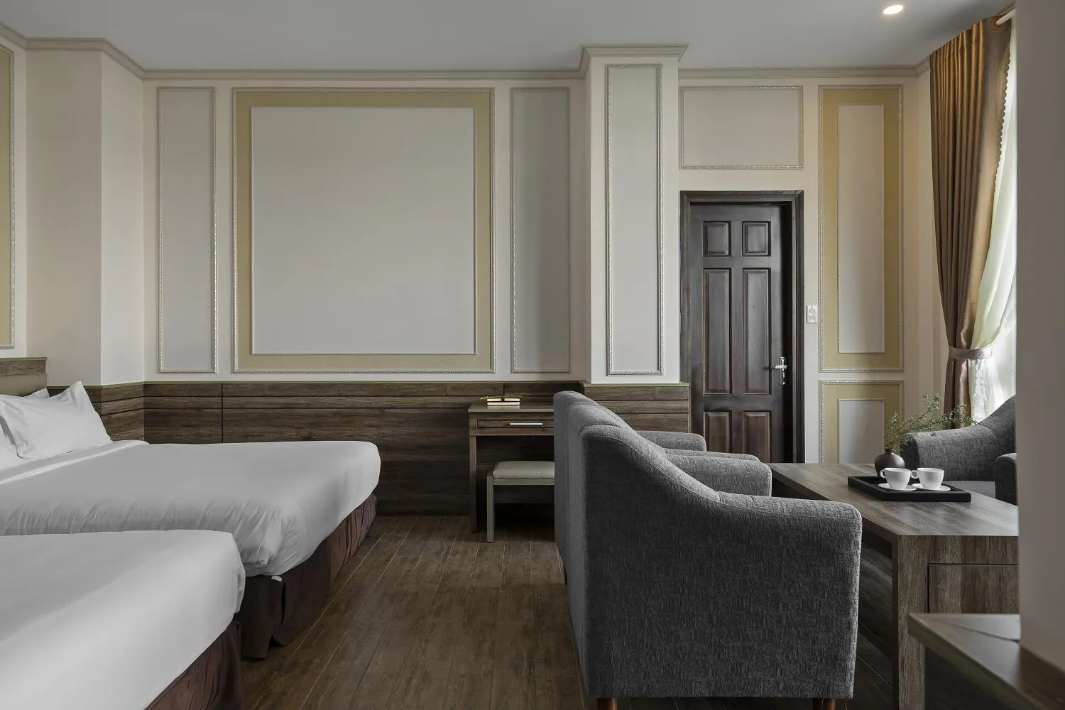 Photo of the whole room in New Life Hotel - Da Lat