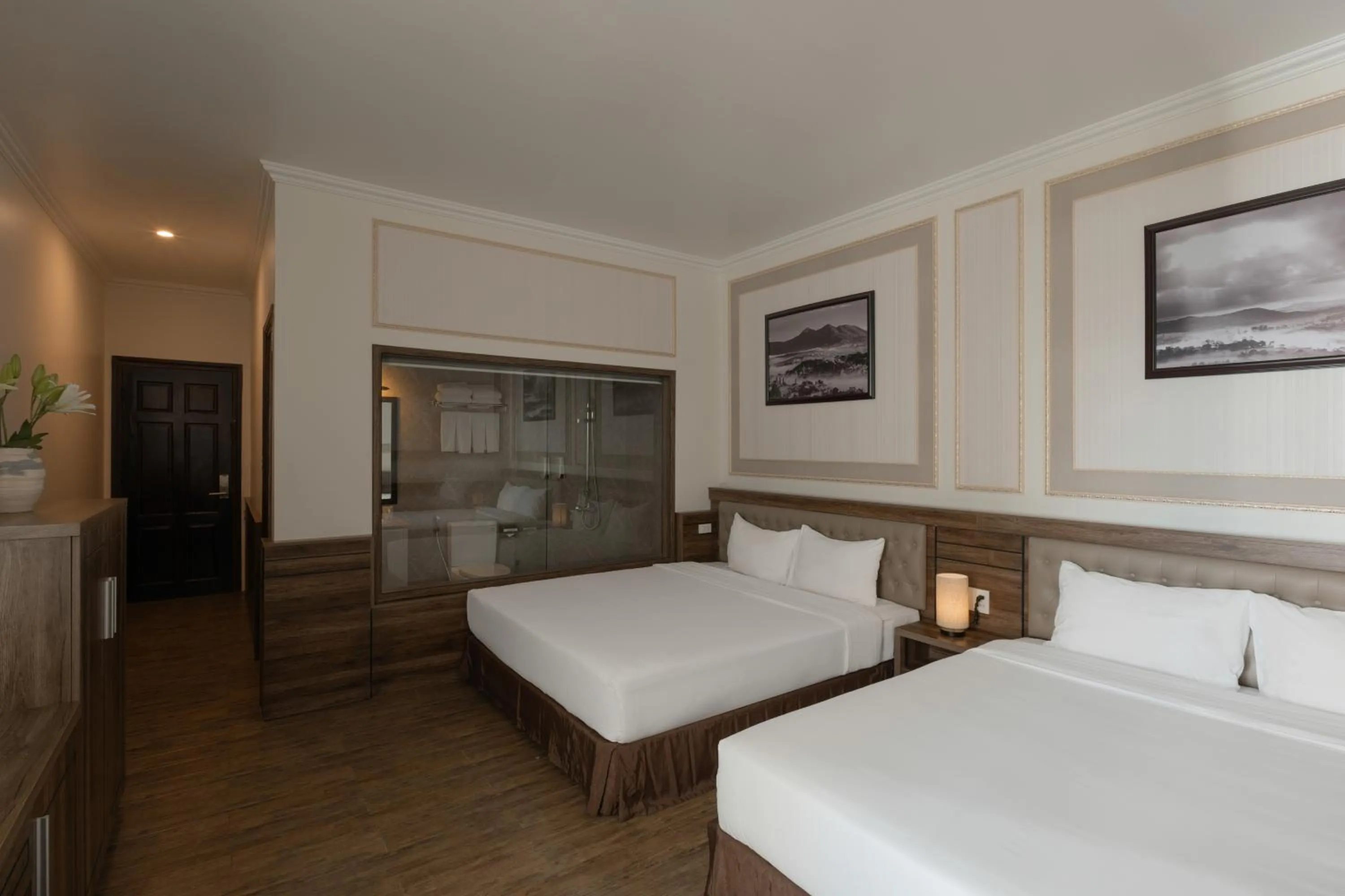 Bed in New Life Hotel - Da Lat