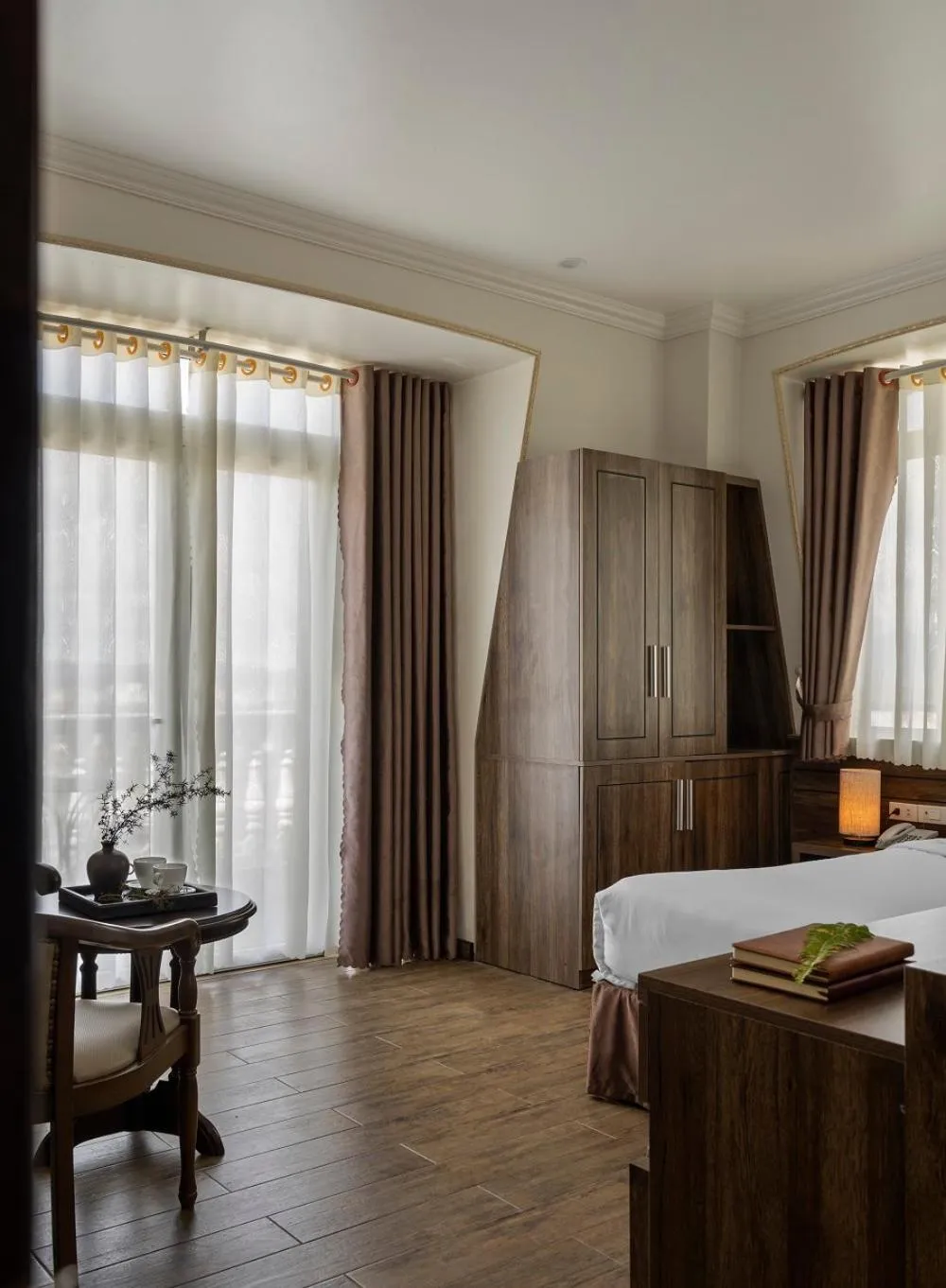 Photo of the whole room, Bed in New Life Hotel - Da Lat