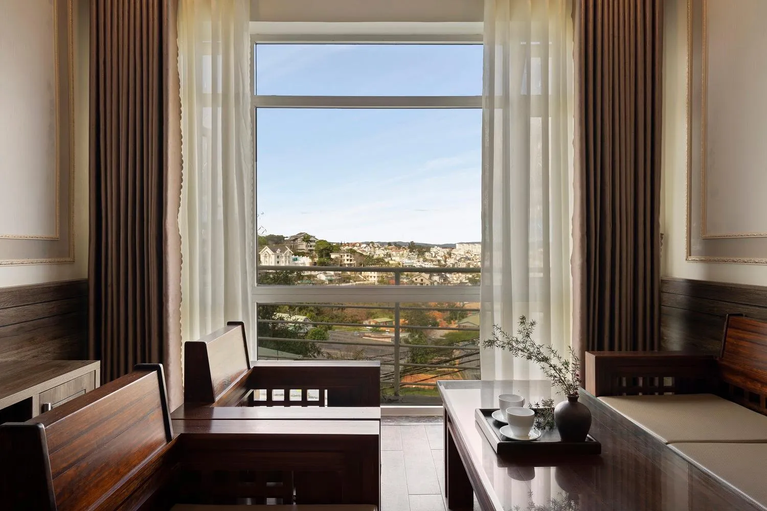 City view in New Life Hotel - Da Lat