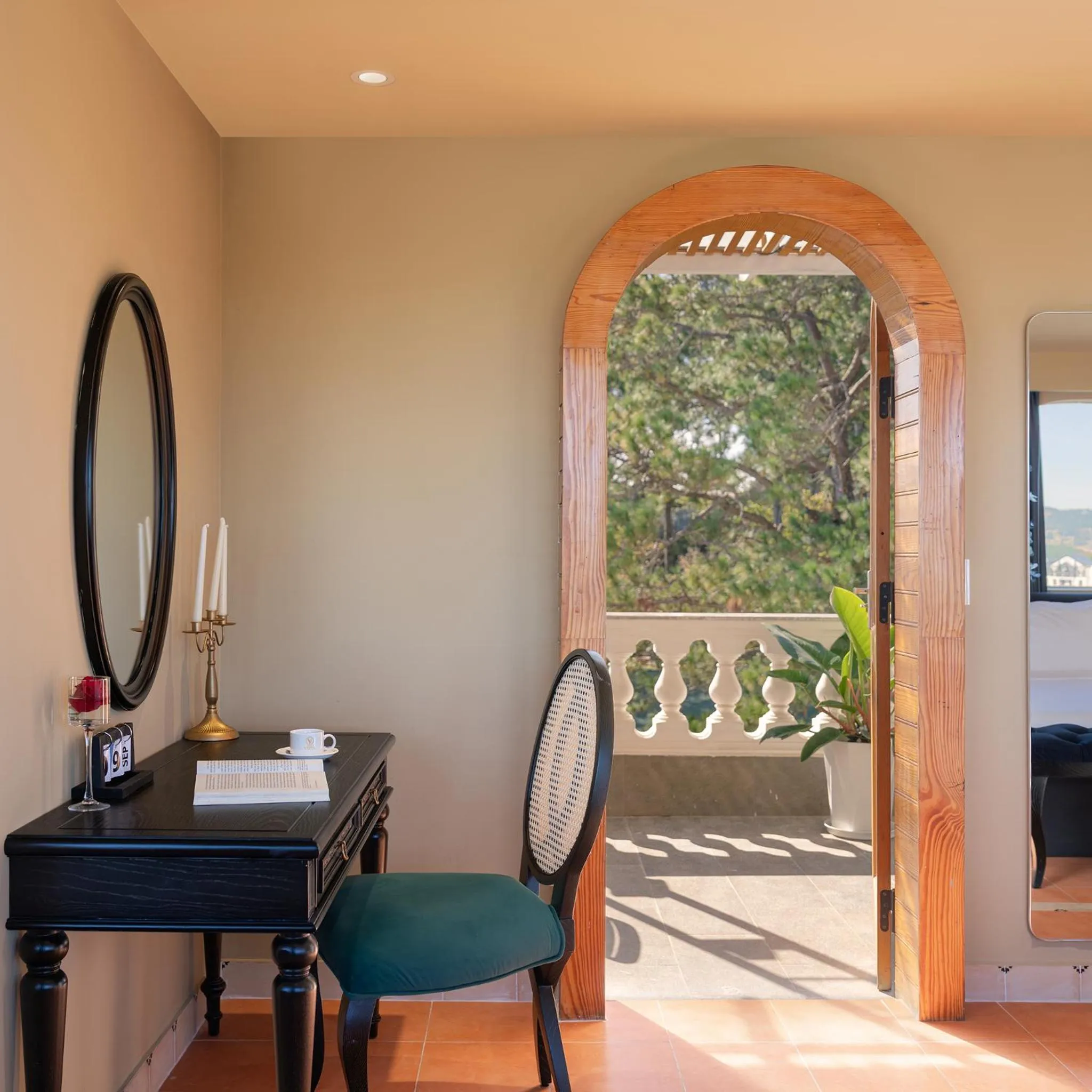 Seating area in New Life Hotel - Da Lat