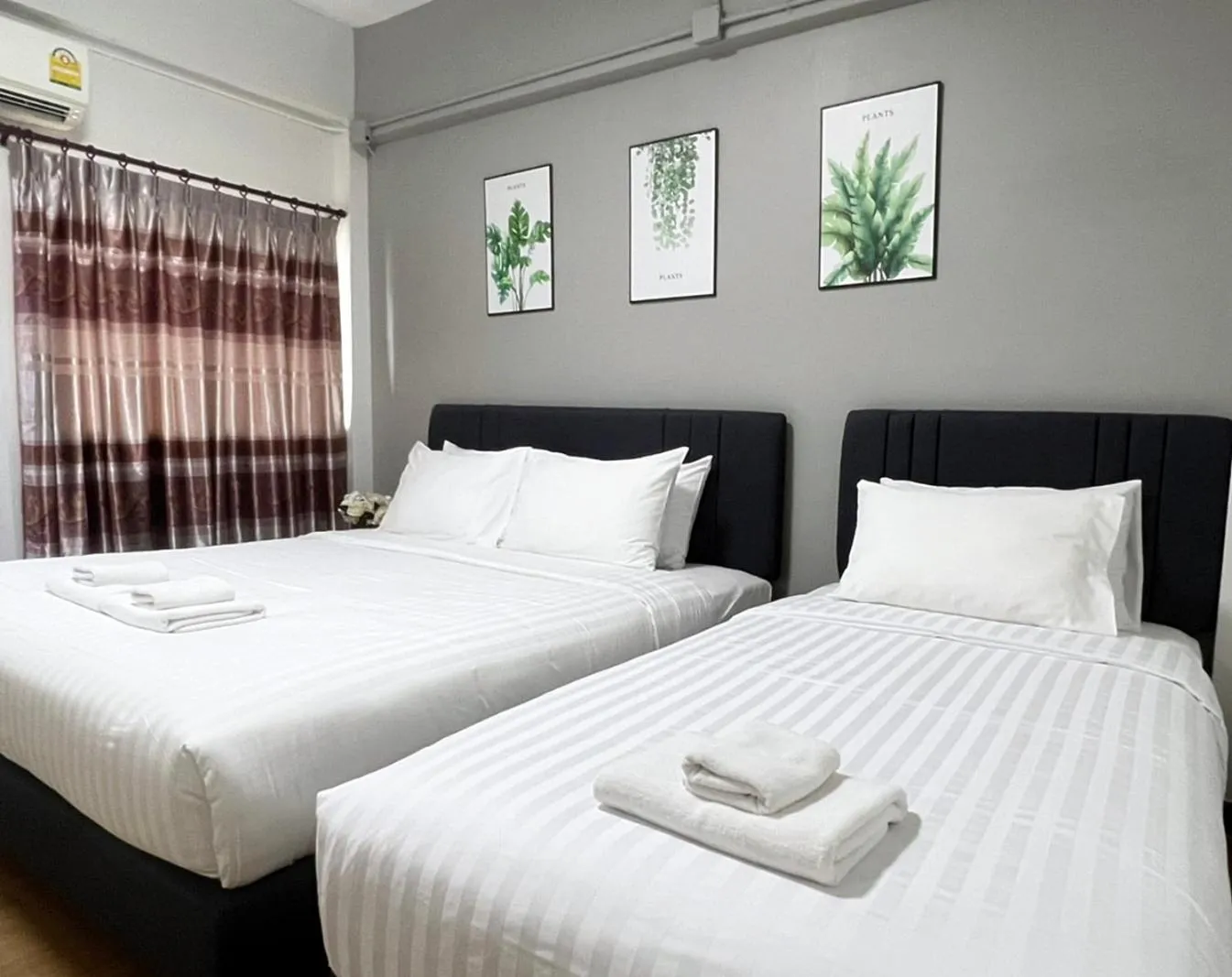 Bed in Golden Nest Hotel Suvarnabhumi