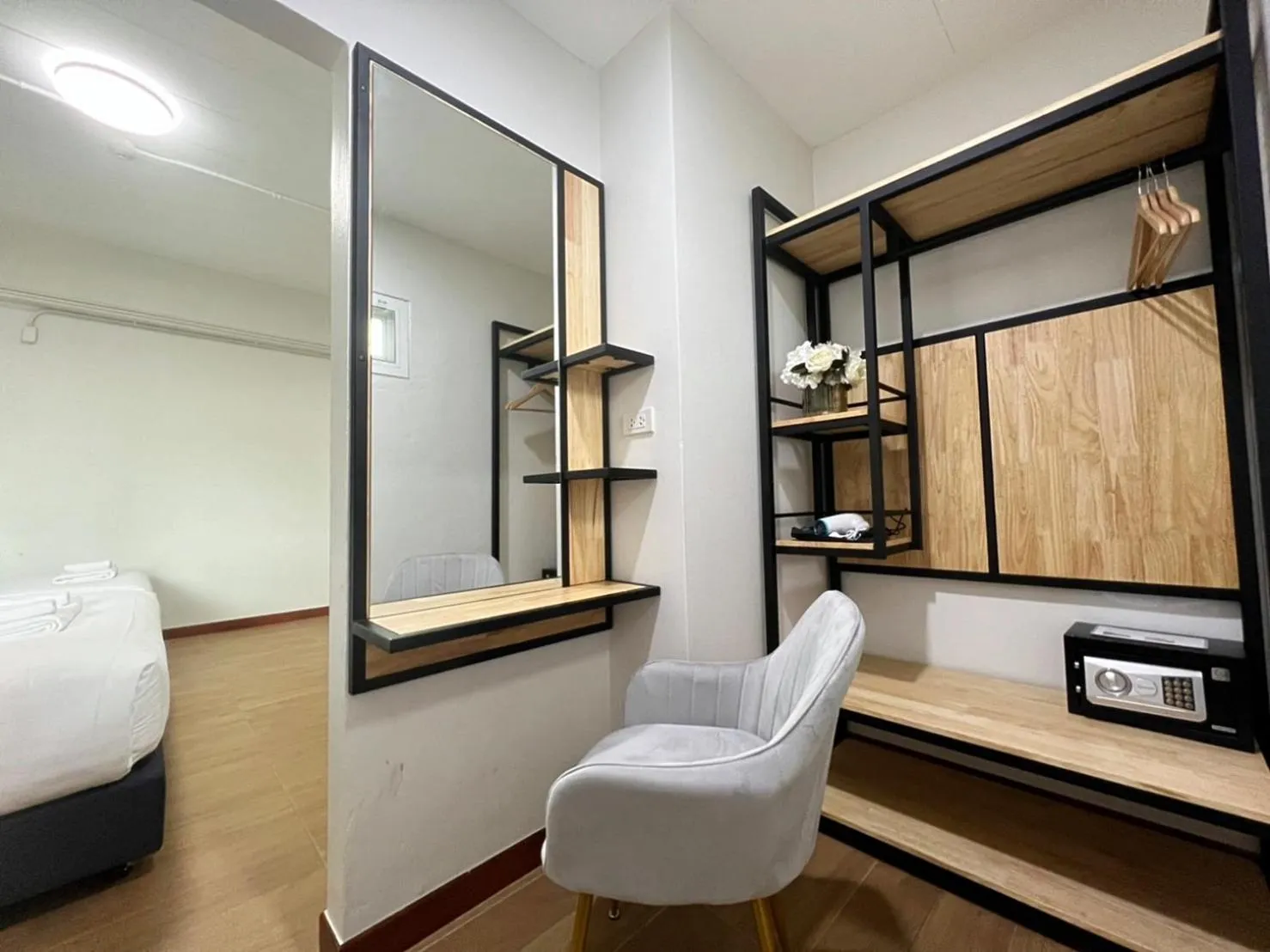 Bed in Golden Nest Hotel Suvarnabhumi