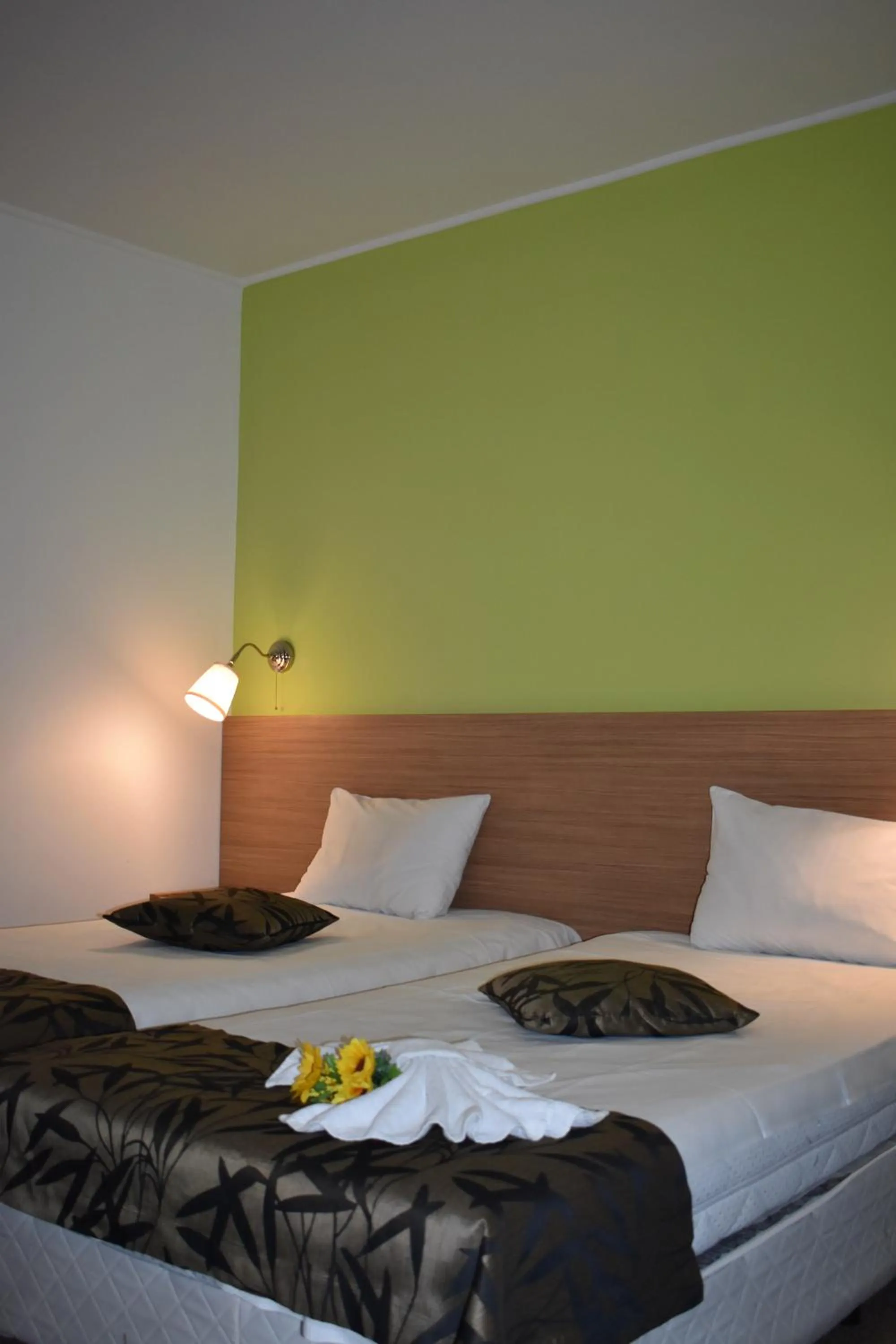 Bed in Green Hisar Hotel Family