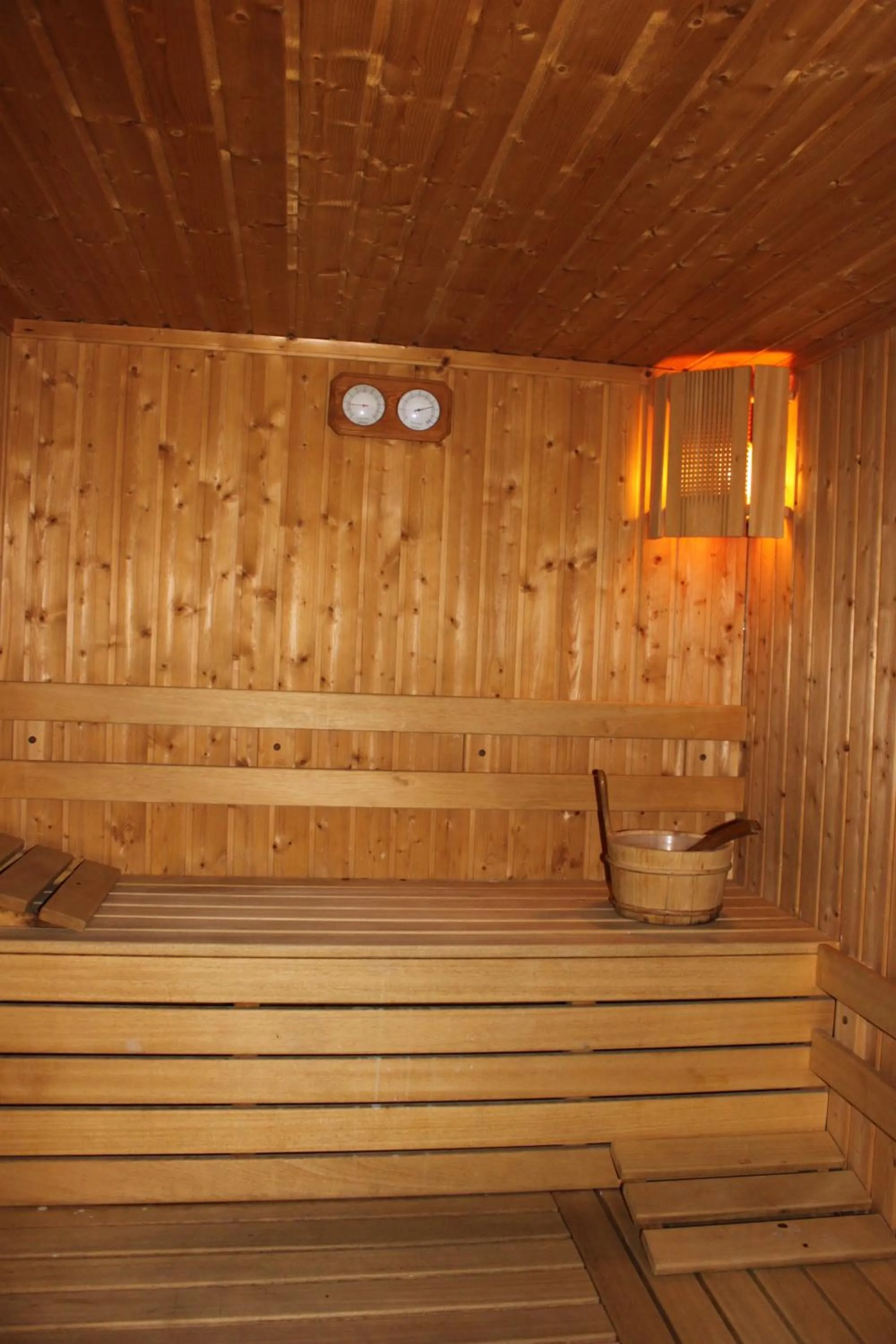 Sauna in Green Hisar Hotel Family