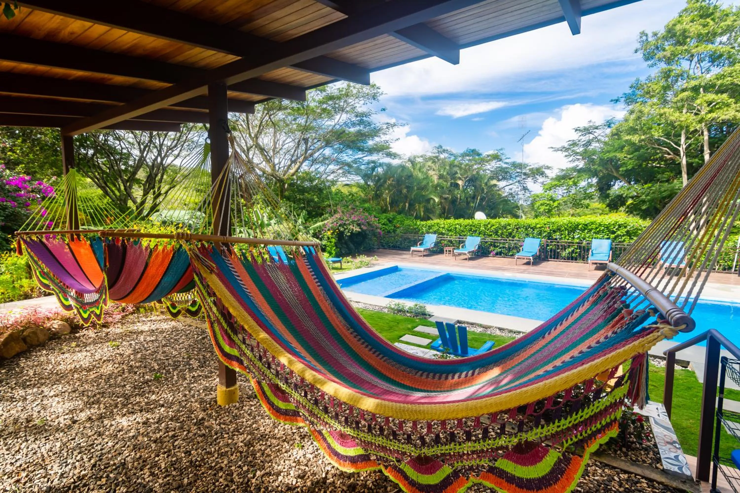 Swimming pool in Rinconcito Lodge