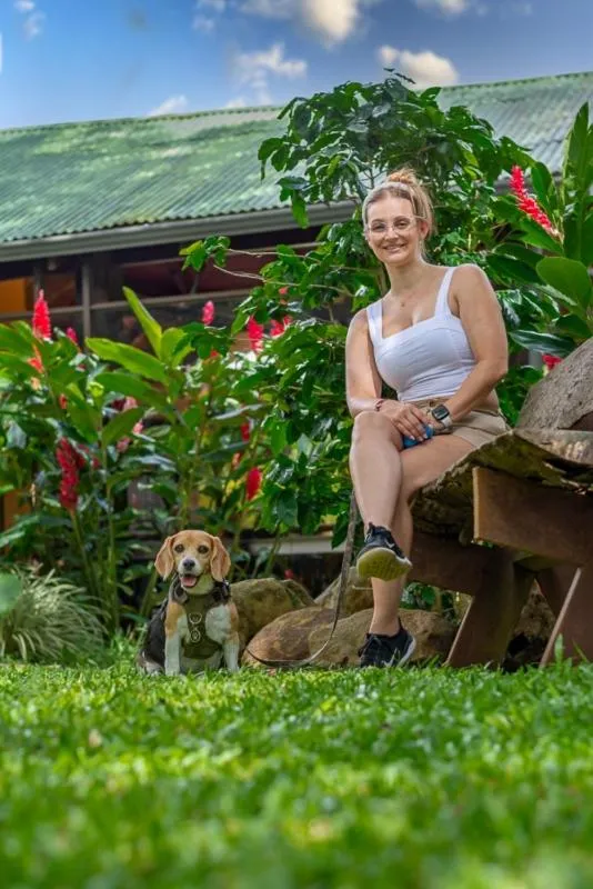Garden in Rinconcito Lodge